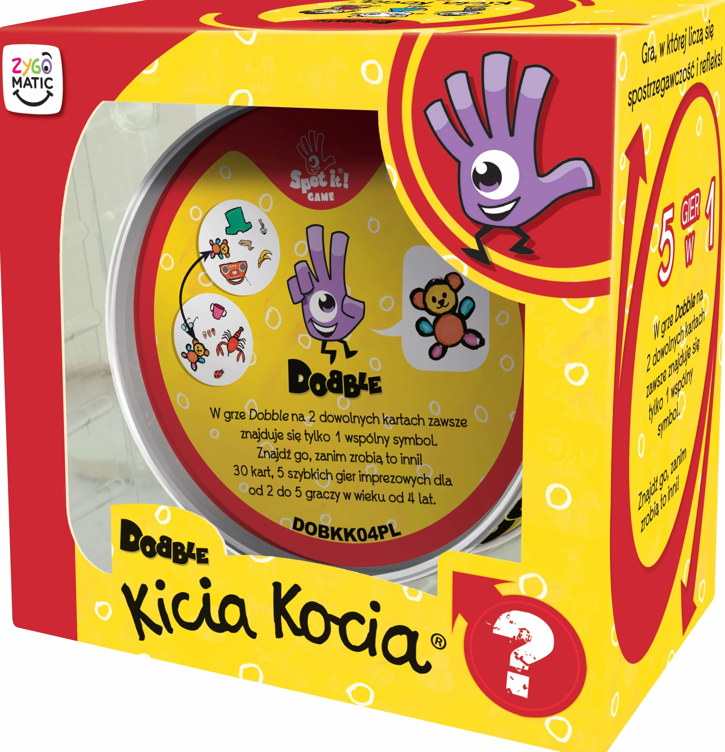 Zygomatic, Gra planszowa, Dobble Kicia Kocia
