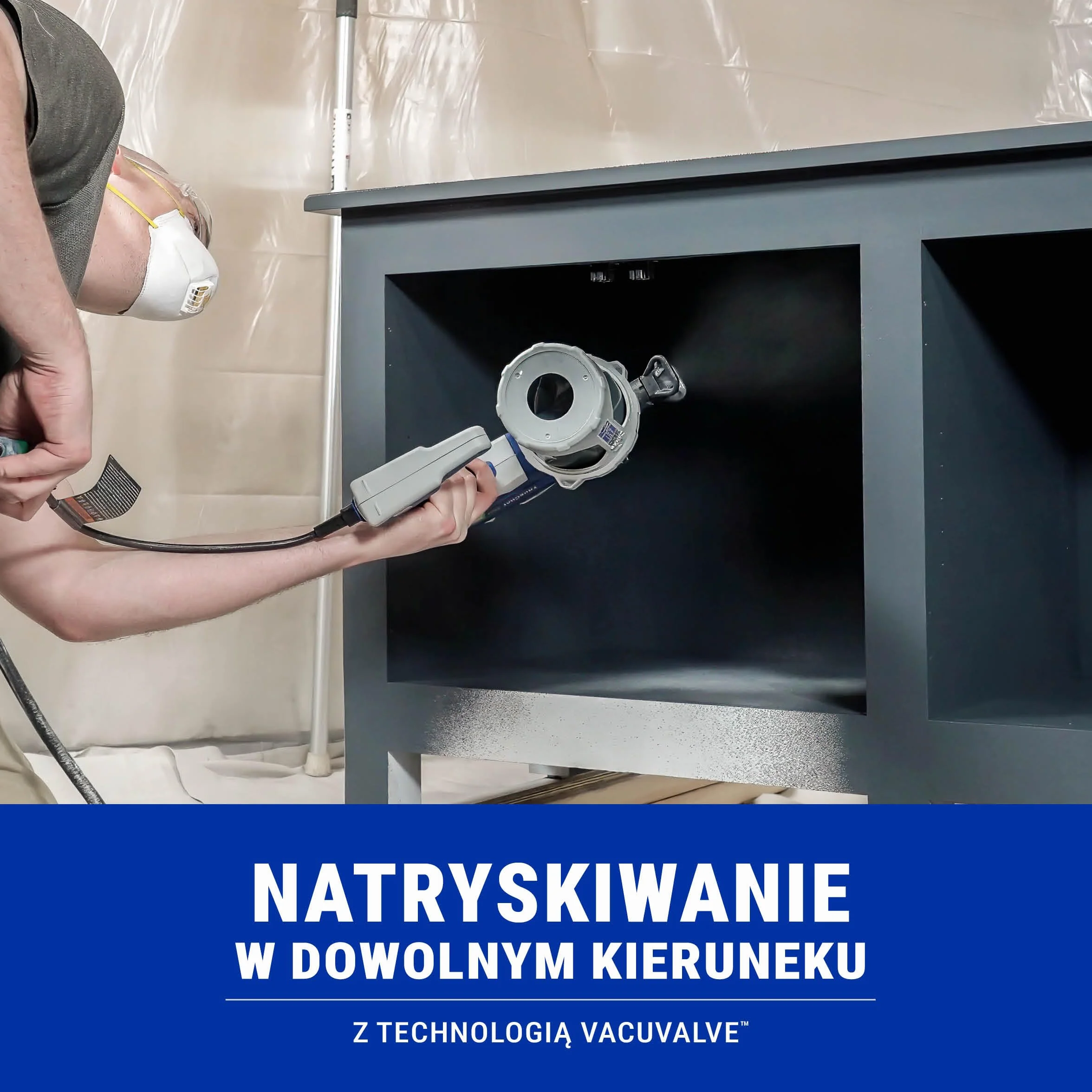 Magnum by Graco 26D527 TrueCoat 360 Variable Speed - Ręczne, przewodowe Airless system natryskowy, Model UE, użytku domowego, do małych dekoratorskich projektów (maks. ciśnienie 138 bar)