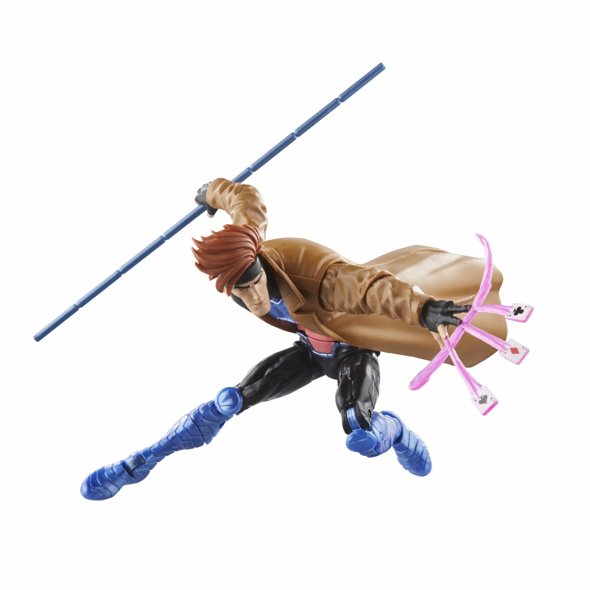 Hasbro Marvel Legends Series X-Men'97, figurka Gambit 15 cm, figurki Marvels Legends