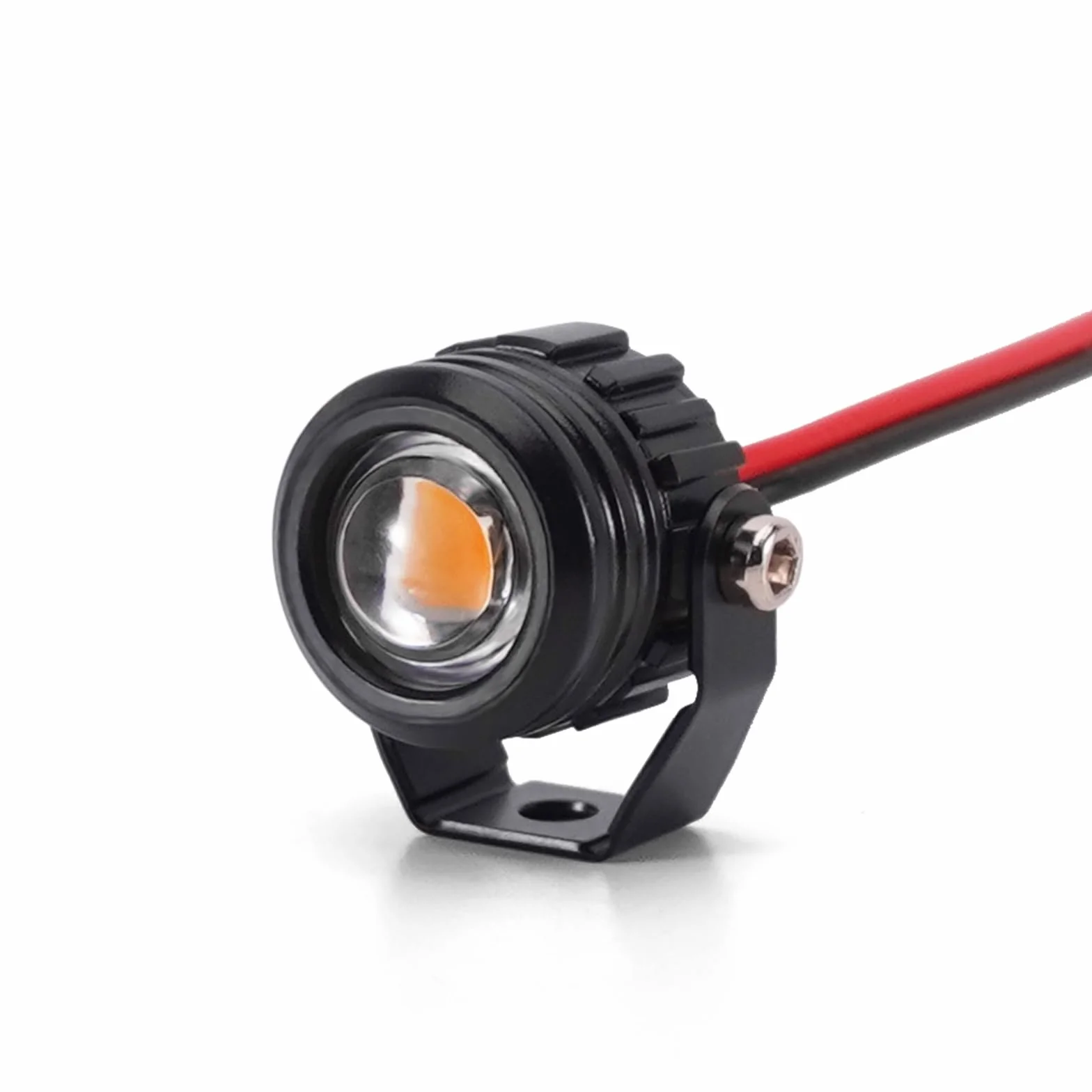 INJORA Okrągłe światła LED z kontrolerem do TRX4M SCX24 1/18 1/24 RC Crawler