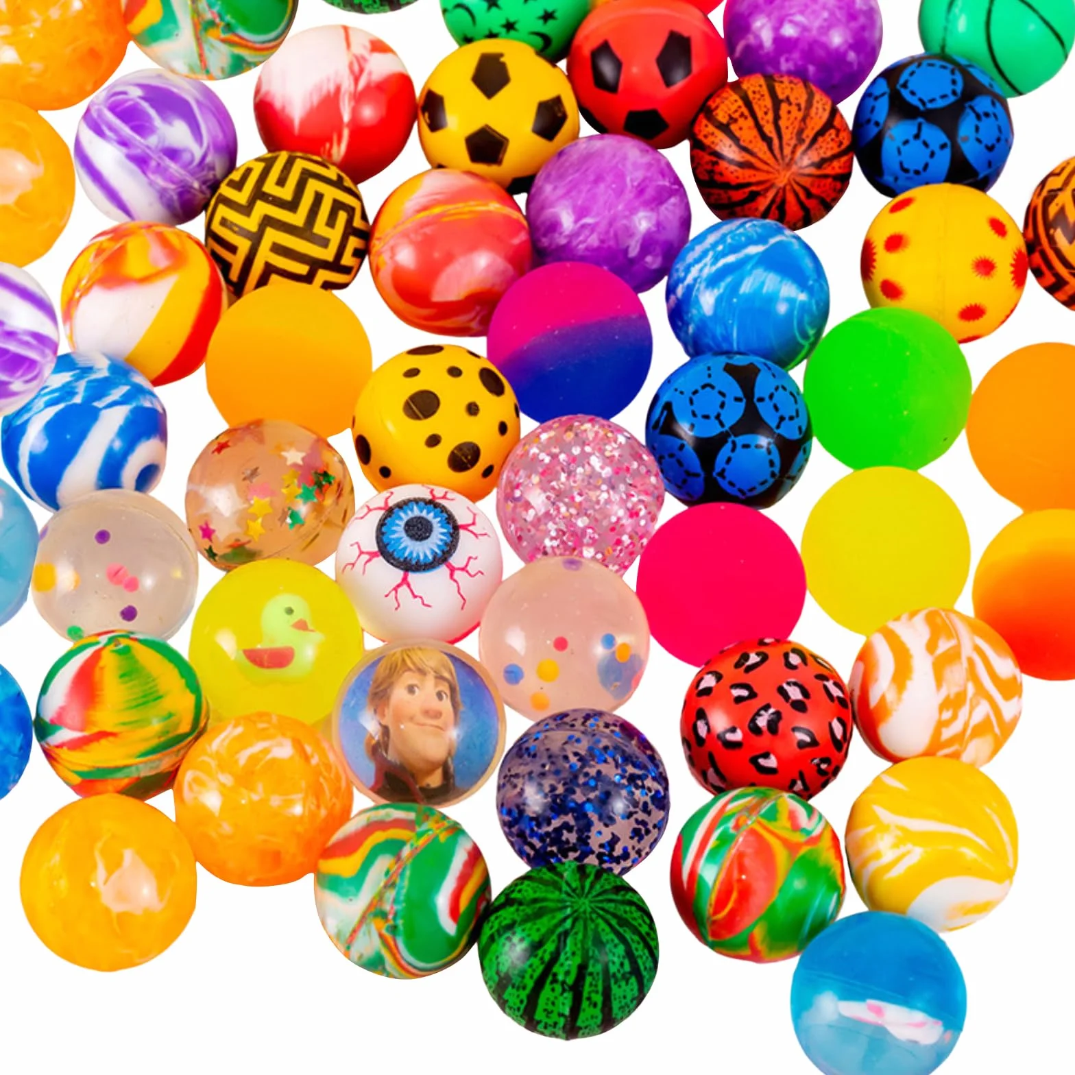 Flummis 5 mm Gumowe Piłki dla Dzieci Mała Gumowa Piłka Wypełnienie Pinata