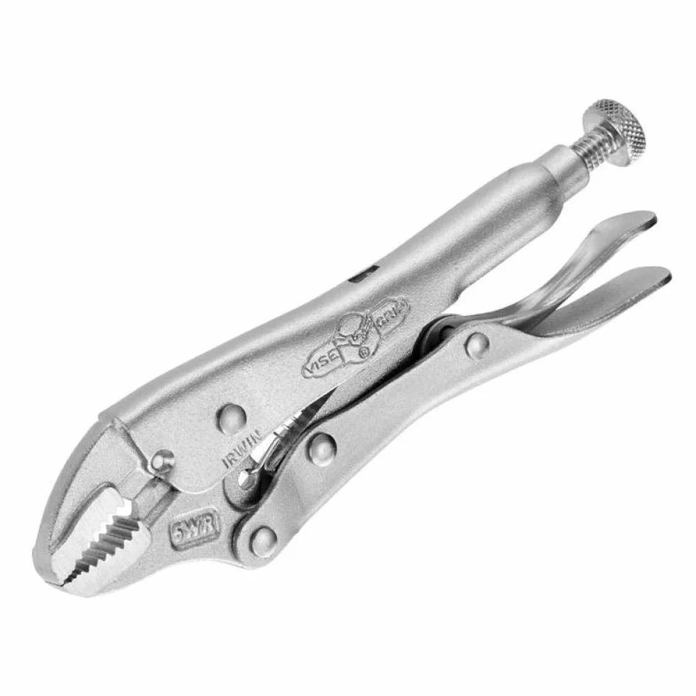 IRWIN V5WR Visegrip zgrzebne szczypce blokujące, 5 cali, srebrne