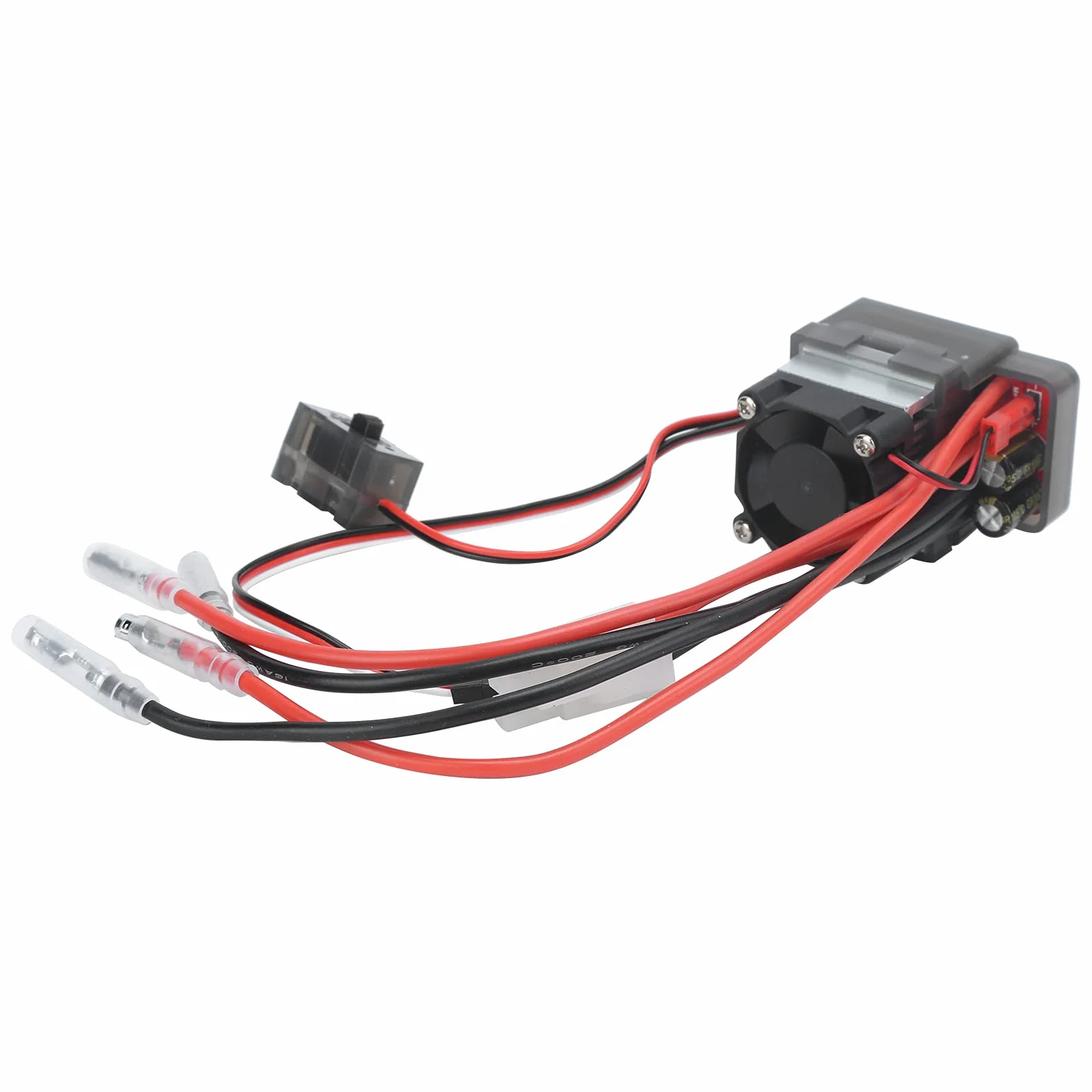 RC ESC 360A z Radiatorem i Wentylatorem Wodoodporny Szczotkowany Kontroler dla 1/10 RC Crawler/Touring Car/Off-Road Car/Short Course/Monster Truck