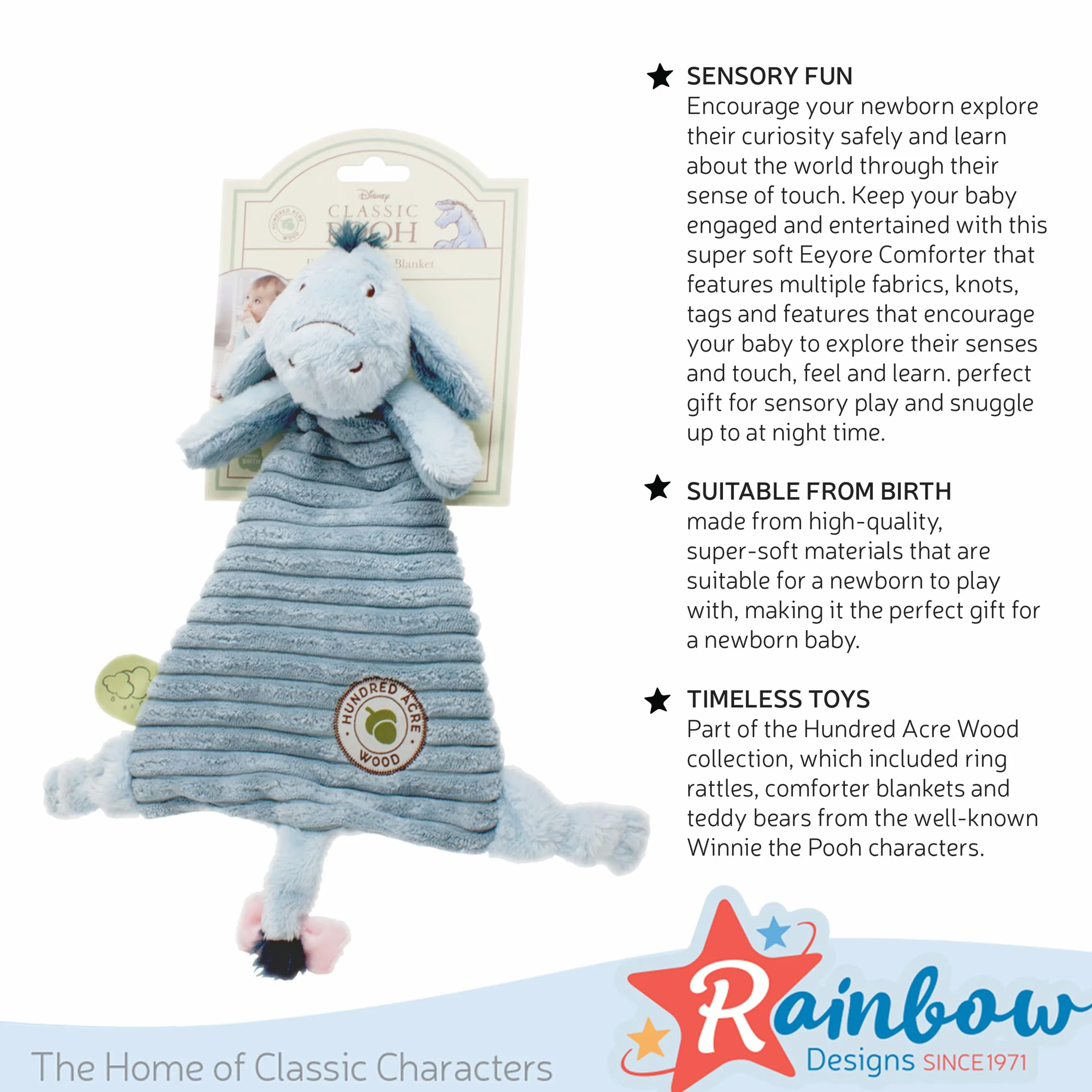 CLASSIC EEYORE COMFORT BLANKET