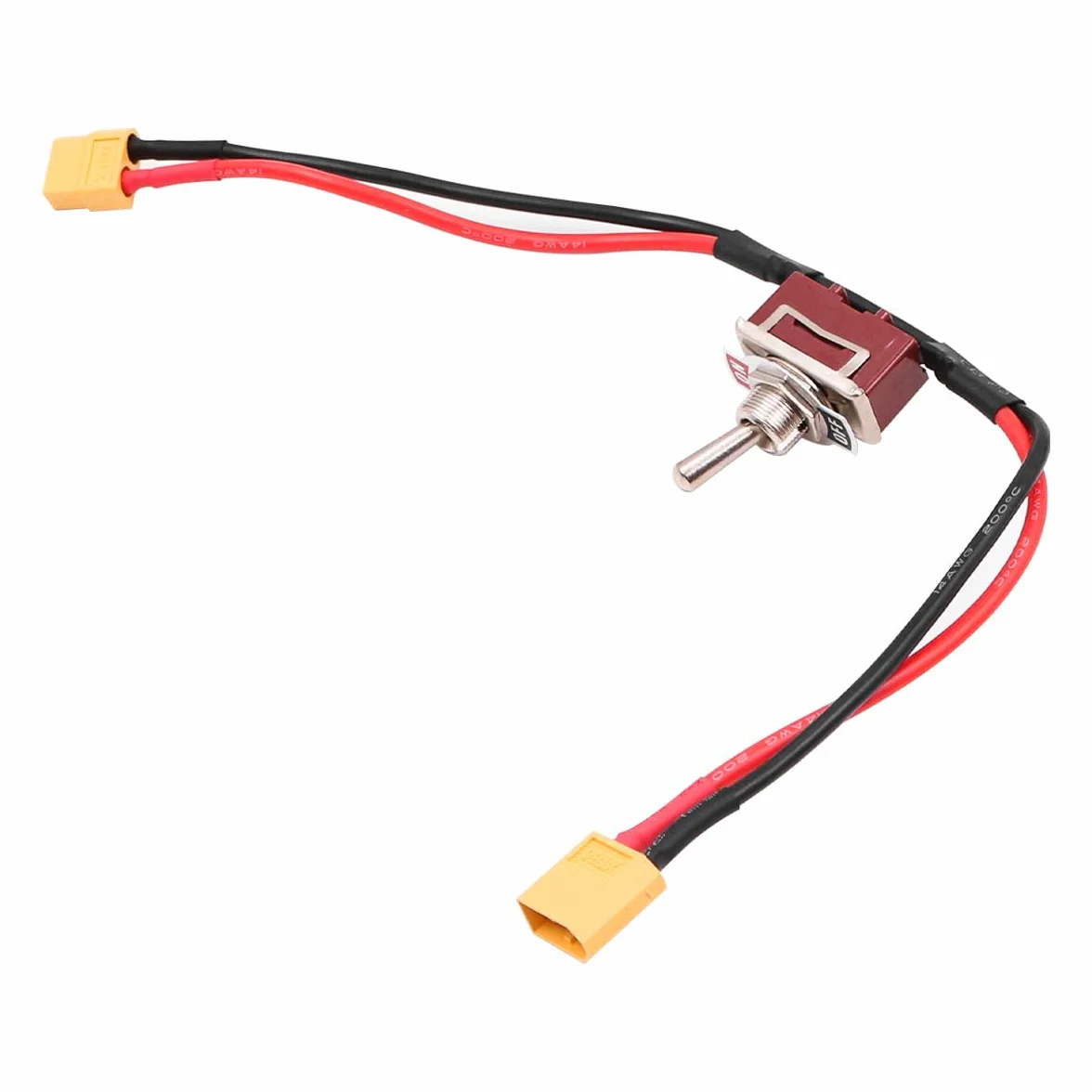 Złącze ANCLLO XT60 z przełącznikiem przełącznik wysokiego obciążenia dla zasilaczy samochodowych ESC RC Model samolotu i drona