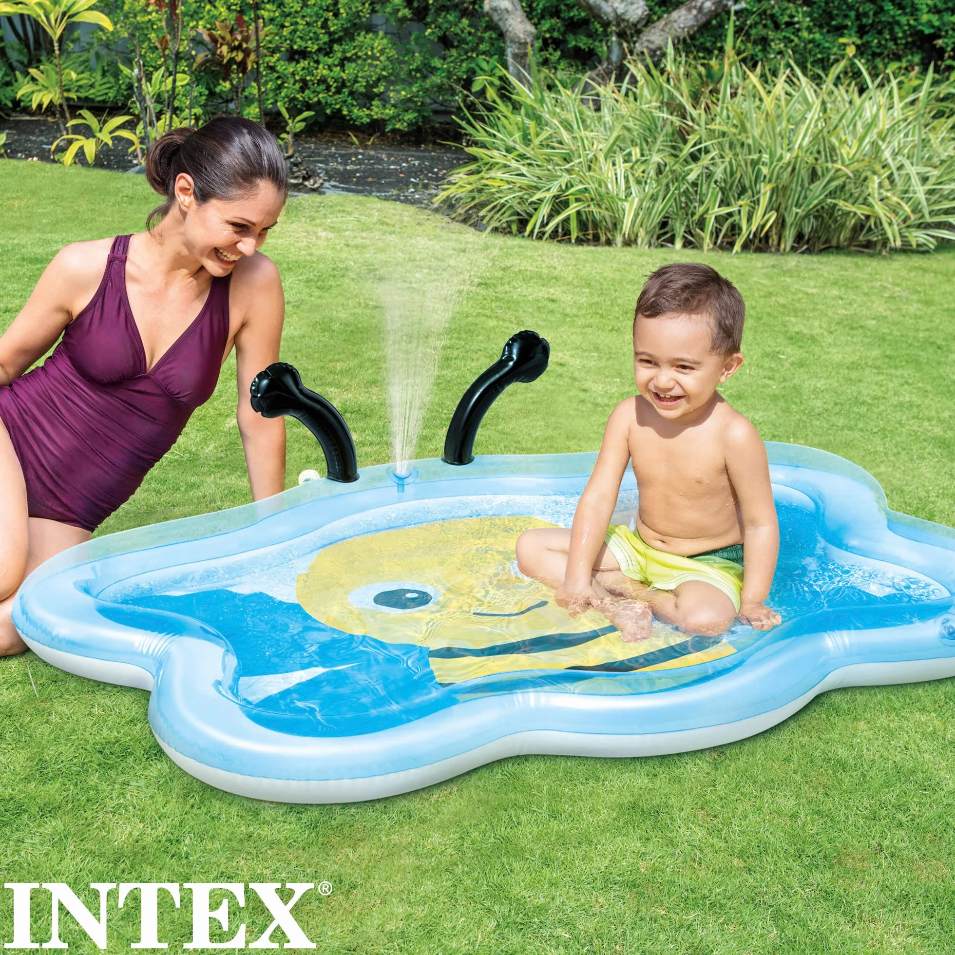 Intex 127x102 Cm Shower Bee Swimming Pool One Size