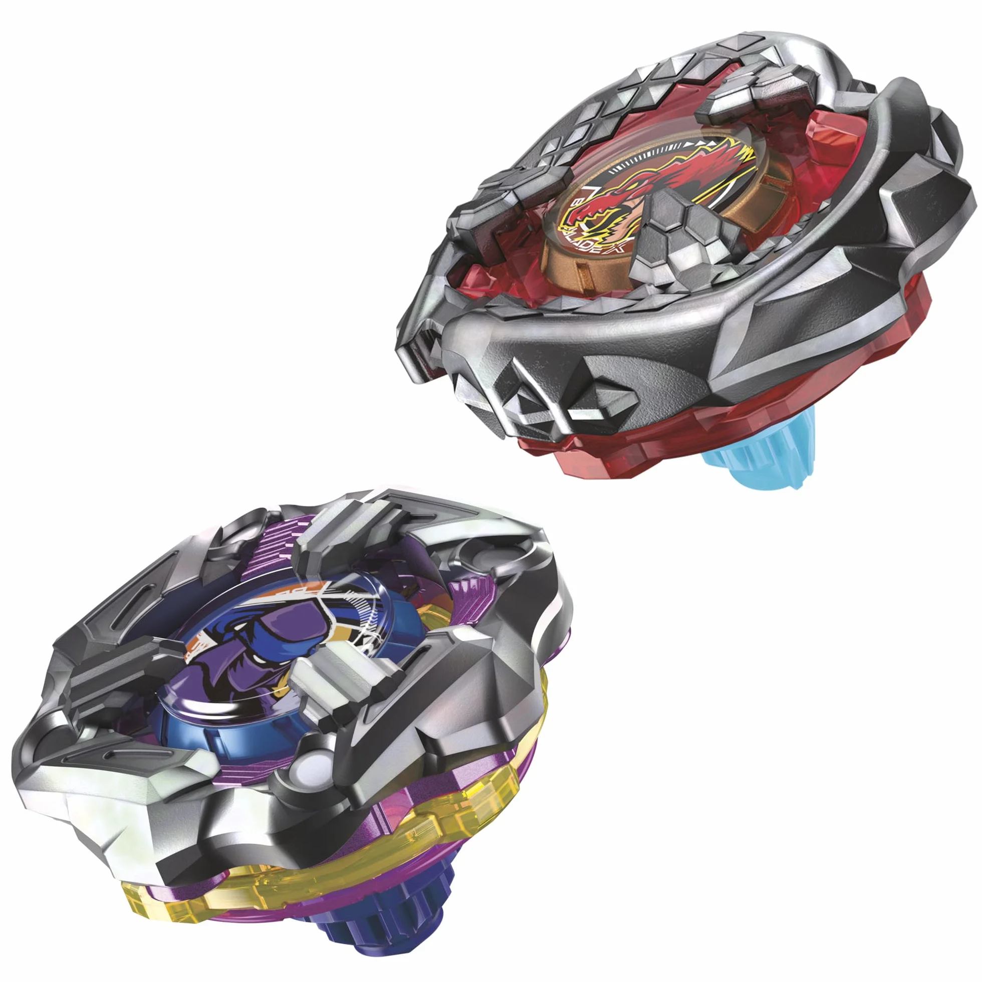 Dwupak bączków Beyblade X Beat Tyranno 4-70Q i Knife Shinobi 4-80HN