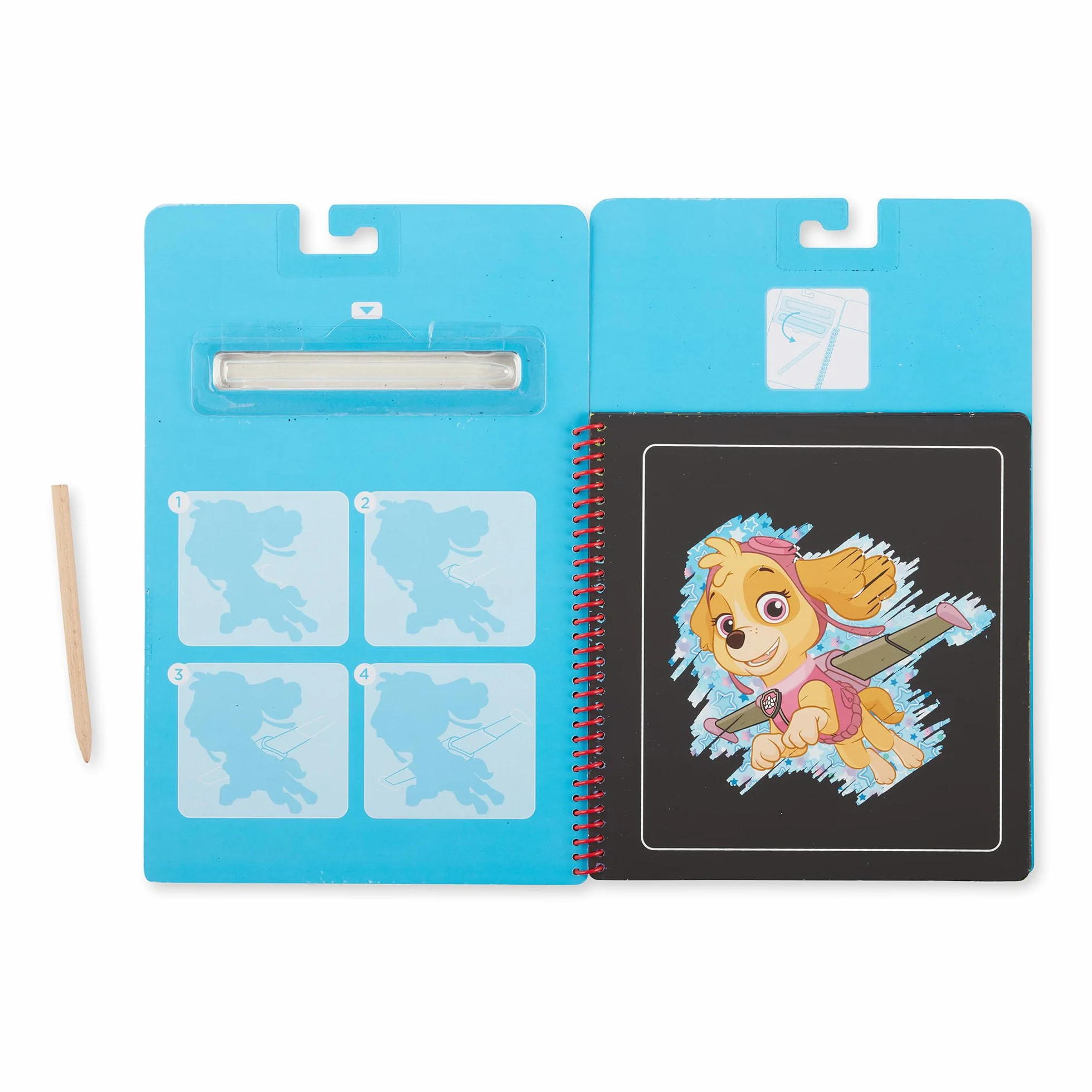 Melissa & Doug PAW Patrol Skye Zdrapki Rękodzieło Sztuka i rzemiosło 4+