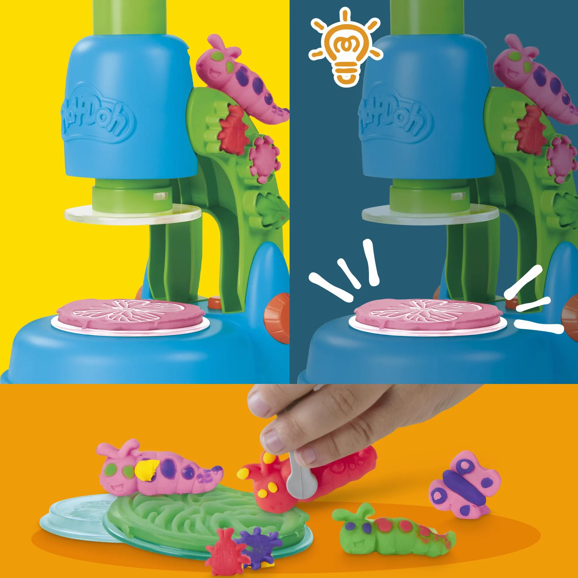 Zestaw do zabawy Podświetlany mikroskop Play-Doh