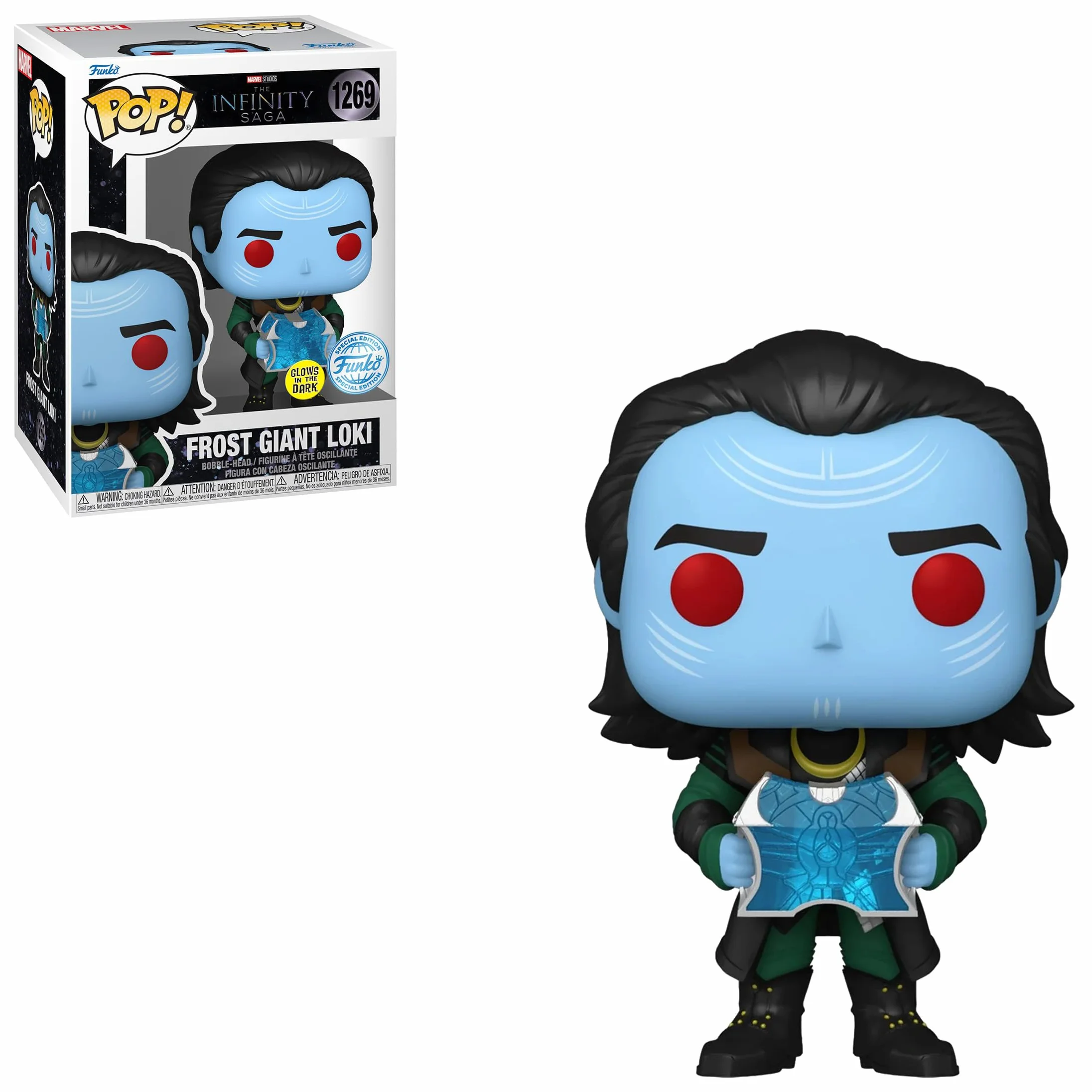 Funko Pop! Frost Giant Loki Infinity Saga Glow-in-The-Dark Thor 2011