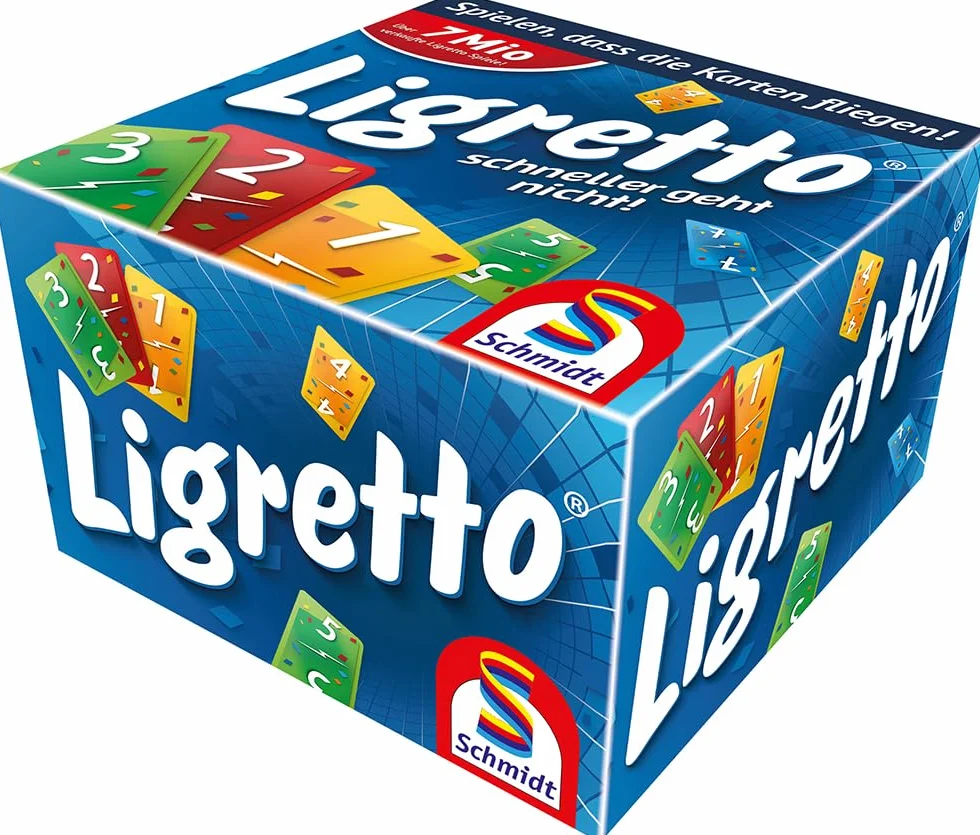 Schmidt Spiele 1101 Blue Ligretto Card Game