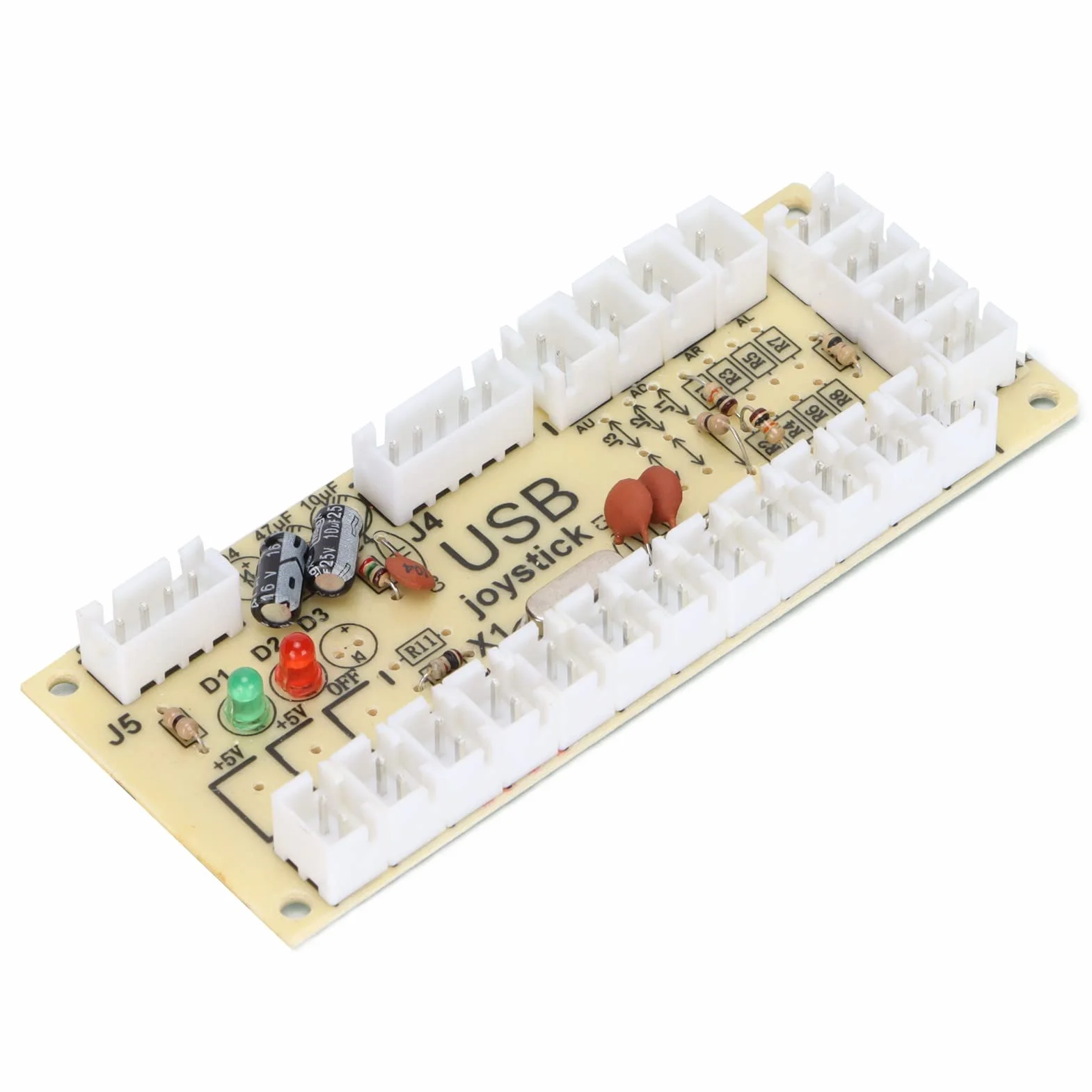 Koder USB Zero Delay Przycisk USB do Joysticka, do Gier Walki na PC dla MAME dla Retro.(QM070916 (pojedynczy))