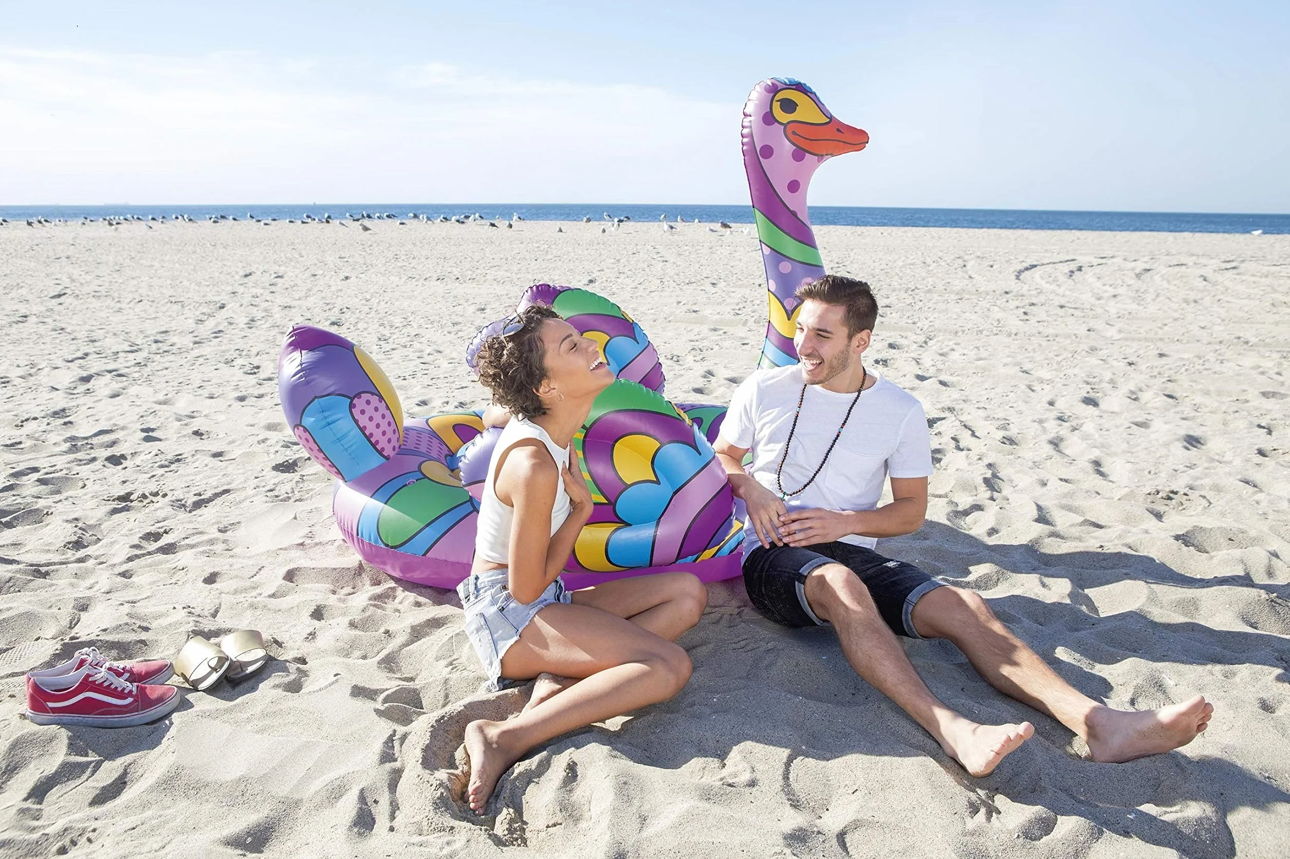 Bestway 1041117Xxx21 6'3" X 65.5"/1.90M X 1.66M Pop Ostrich