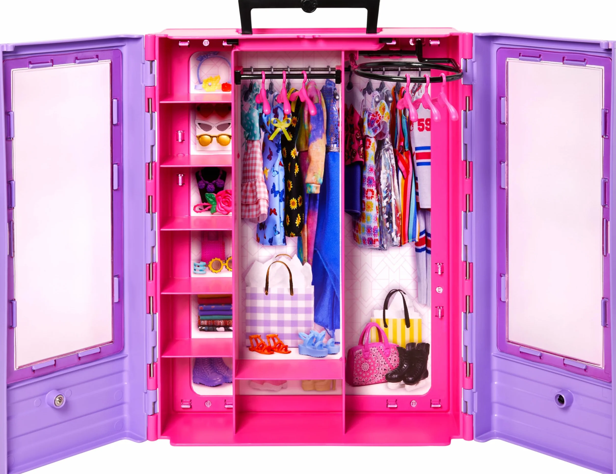 Barbie Ultimate Closet Barbie Szafa na Ubranka, Wielokolorowy, 26 x 73 x 320 mm