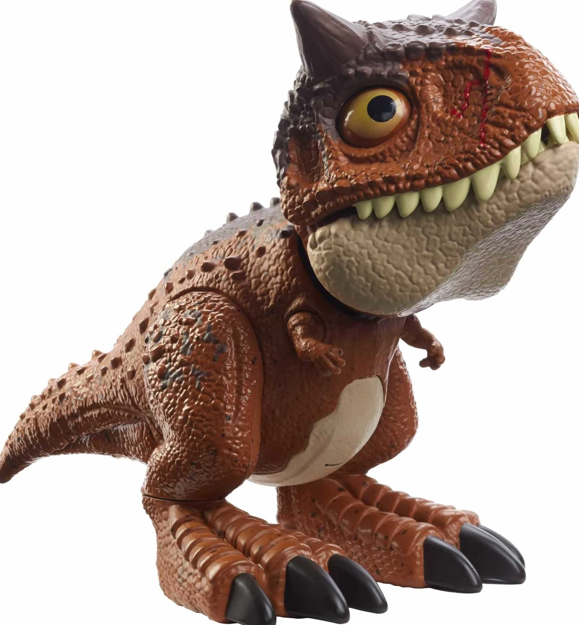Jurassic World HBY85 - Atak ukąszenia Carnotaurus Toro Figurka akcji dinozaura, wiek 4+