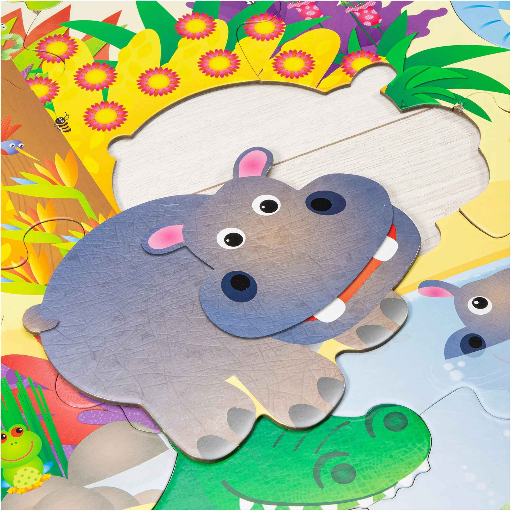 Galt Toys, Giant Floor Puzzle - Jungle, Floor Puzzles for Kids, Ages 3 Years Plus