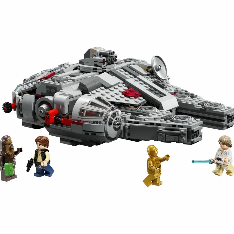 LEGO Star Wars 75426 SMART Play: Sokół Millennium, interaktywna zabawka dla dziecka, zestaw kompatybilny z 4 x SMART Tagami i czterema minifigurkami - pomysł na prezent dla dzieci od 9 lat i fanów
