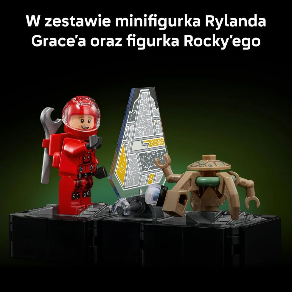 LEGO Icons Projekt Hail Mary, kolekcjonerski zestaw konstrukcyjny, model statku kosmicznego dla dorosłych, ozdoba do domu i biura, pomysł na prezent urodzinowy dla mężczyzny i kobiety 11389