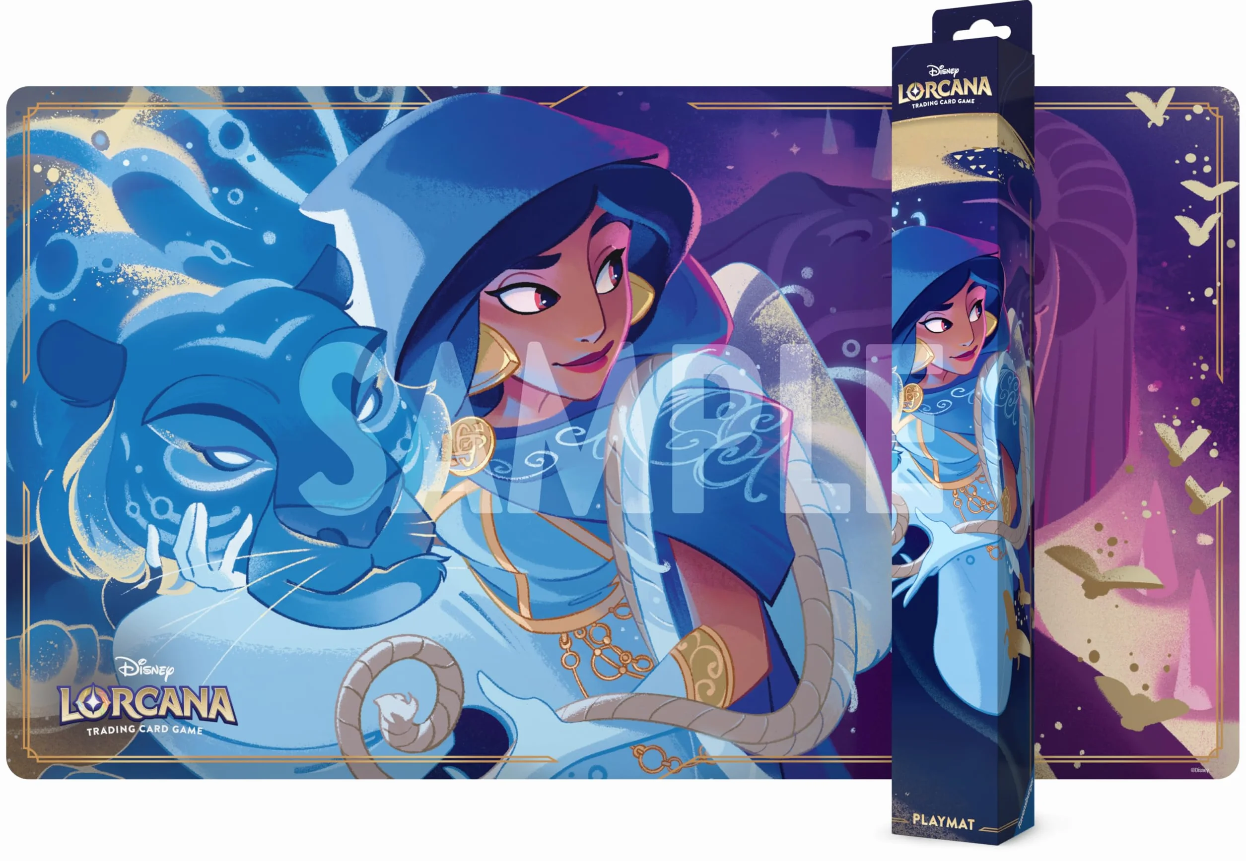 Disney Lorcana TCG: Geflüster aus der Tiefe - Spielmatte Jasmin