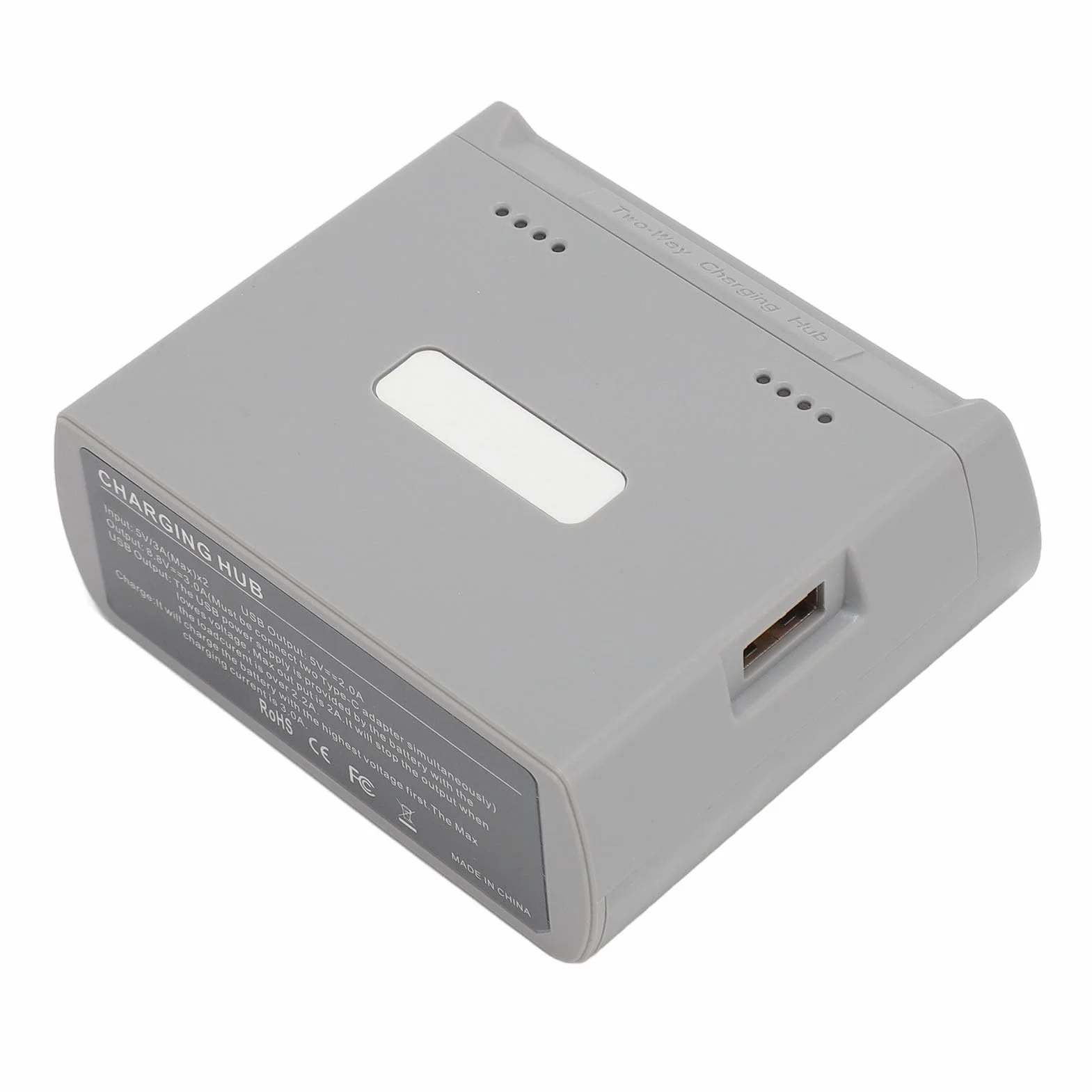 Dwukierunkowy Koncentrator ładujący, Koncentrator ładowarki Akumulatorów dla Mini 4K, Mini 2, Dron Mini SE, ładowanie Dwóch Akumulatorów Po Kolei, 4 Diody LED