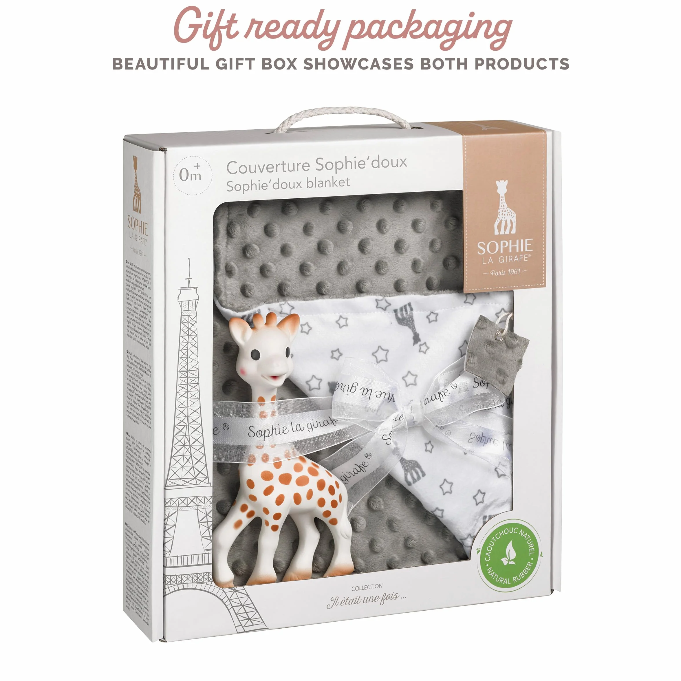 Sophie la Girafe 850740 osłona, szara