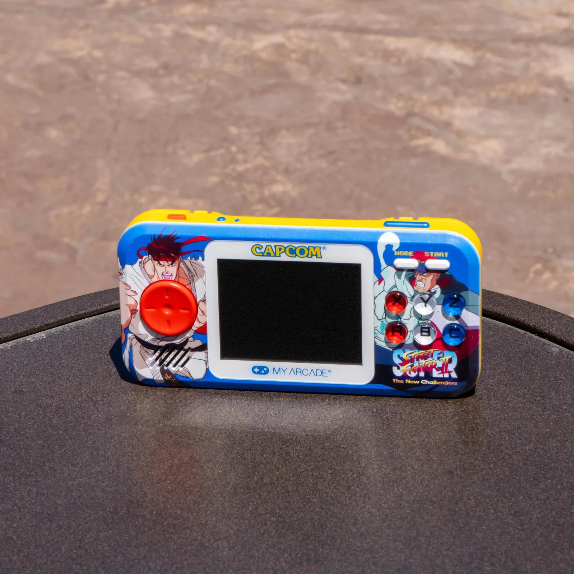 My Arcade Super Street Fighter II Pocket Player Pro ręczny przenośny system gier (2 gry w 1)