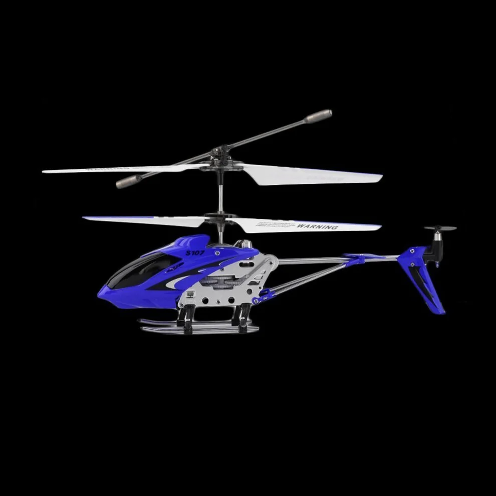 Syma 2. edycja S107 S107G nowa wersja helikoptera wewnętrznego (niebieski)