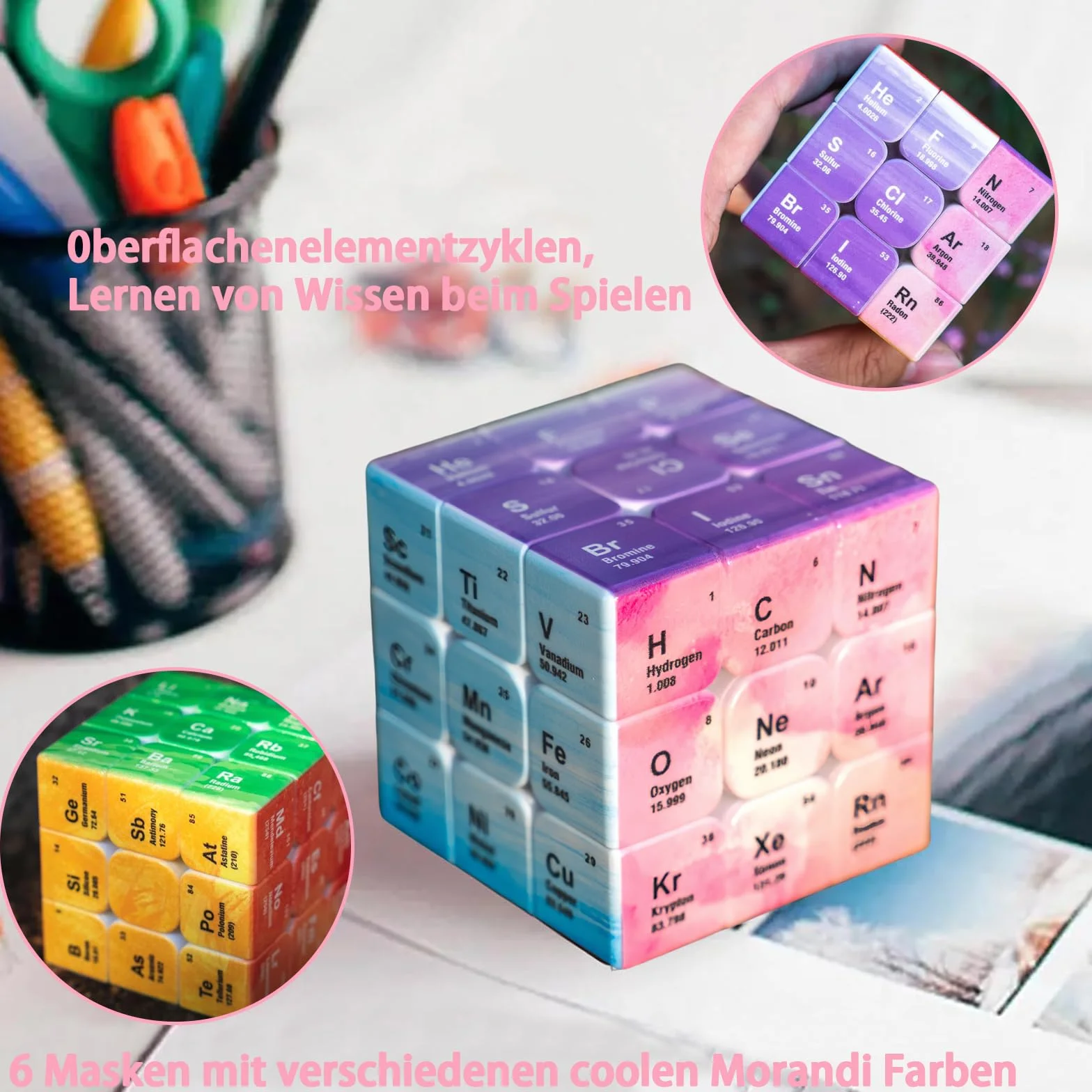 Kostka Rubika 3x3 Speed Cube Magiczna Kostka Prędkościowa Puzzle dla Dzieci i Dorosłych