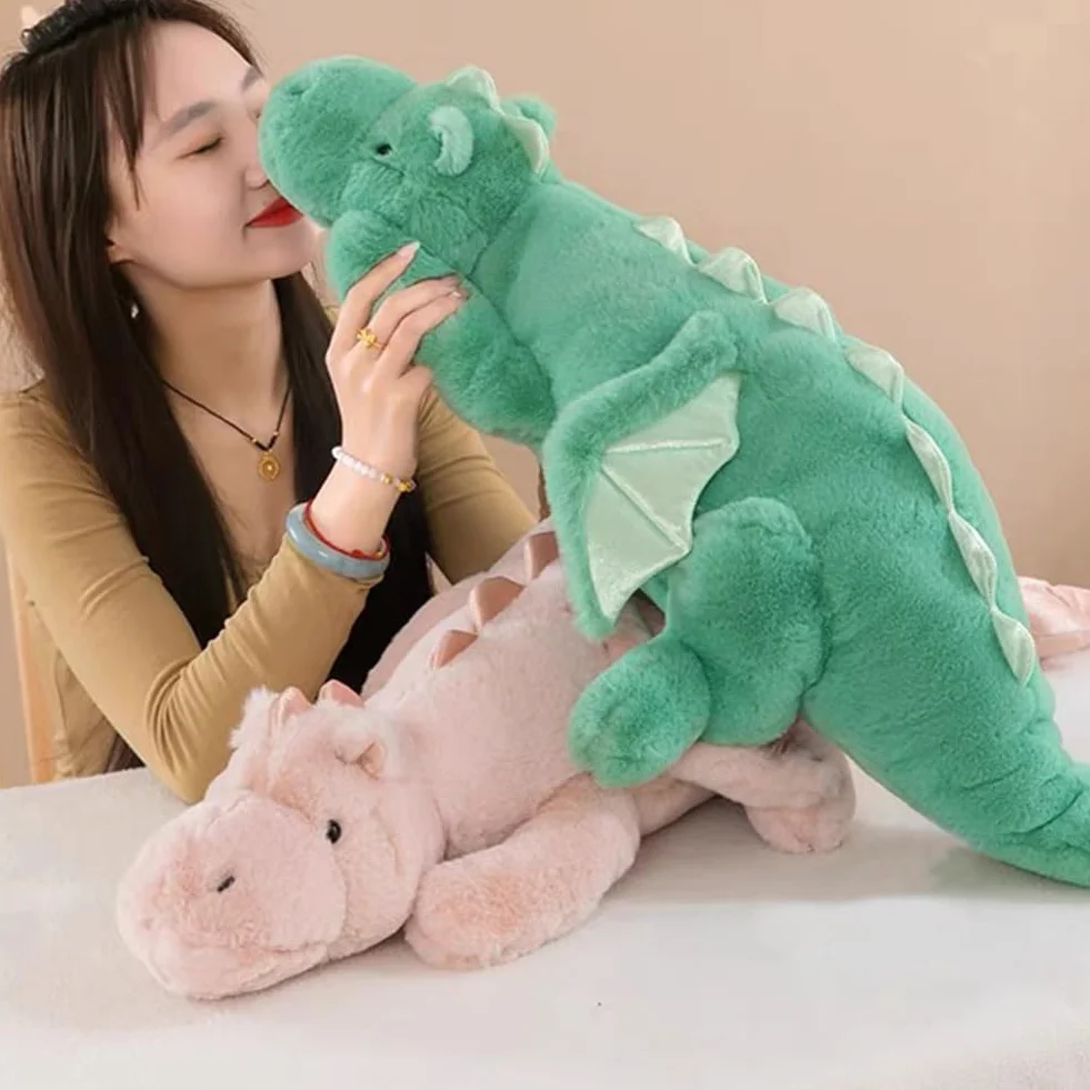 Weighted Stuffed Animal, 90 cm, miękka zabawka latawca, 2,2 kg, terapeutyczna zabawka sensoryczna dla dzieci i dorosłych – niebieski/zielony/różowy/biały (90 cm x 34 cm x 14 cm)