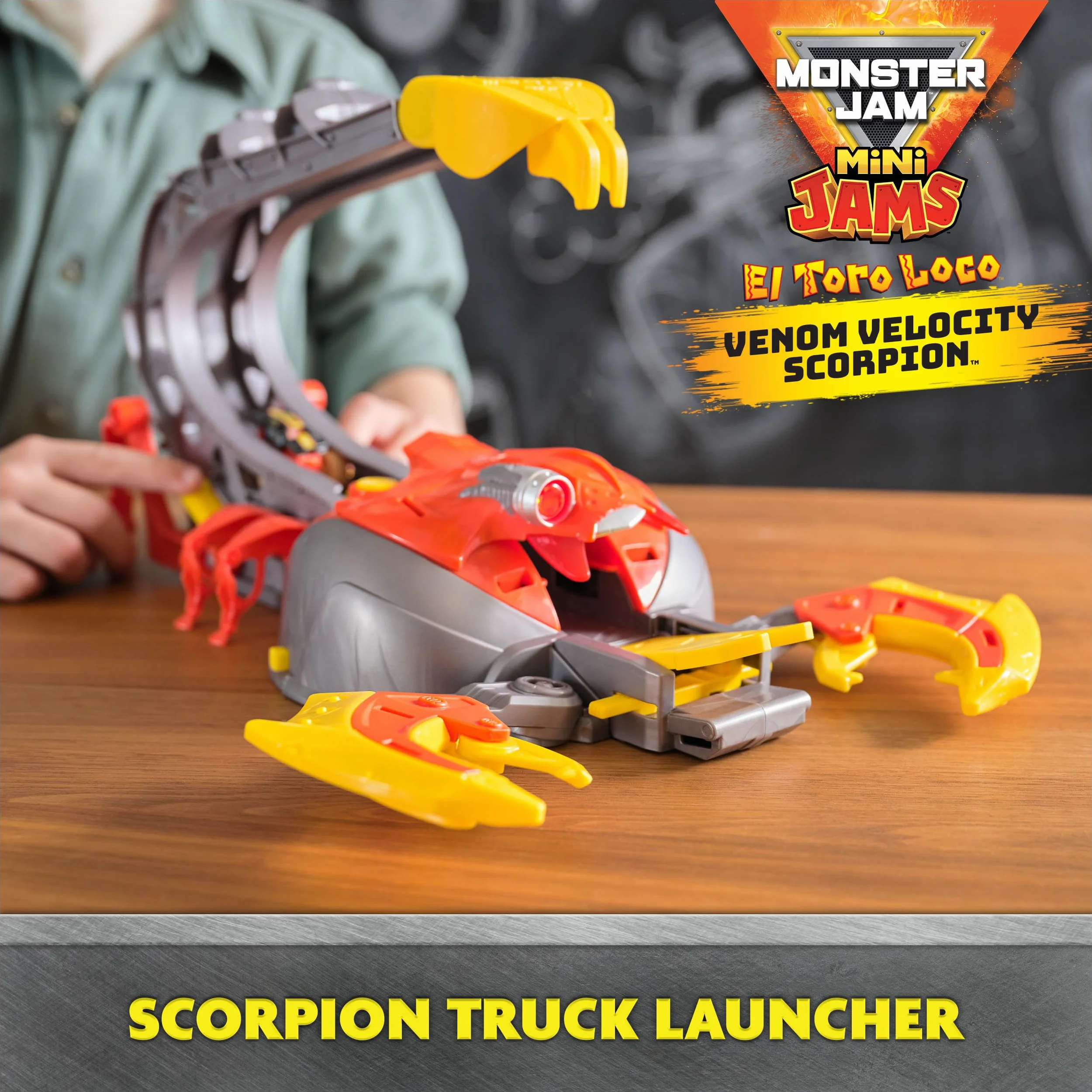 Monster Jam Mini Skorpion Playset