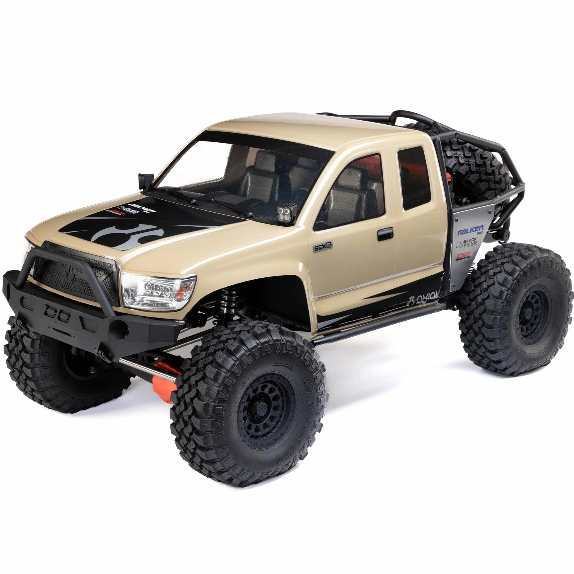Axial RC Truck 1/6 SCX6 Trail Honcho 4WD RTR, piaskowy