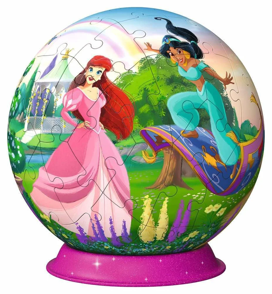 Puzzle 3D Kula: Księżniczki Disney'a