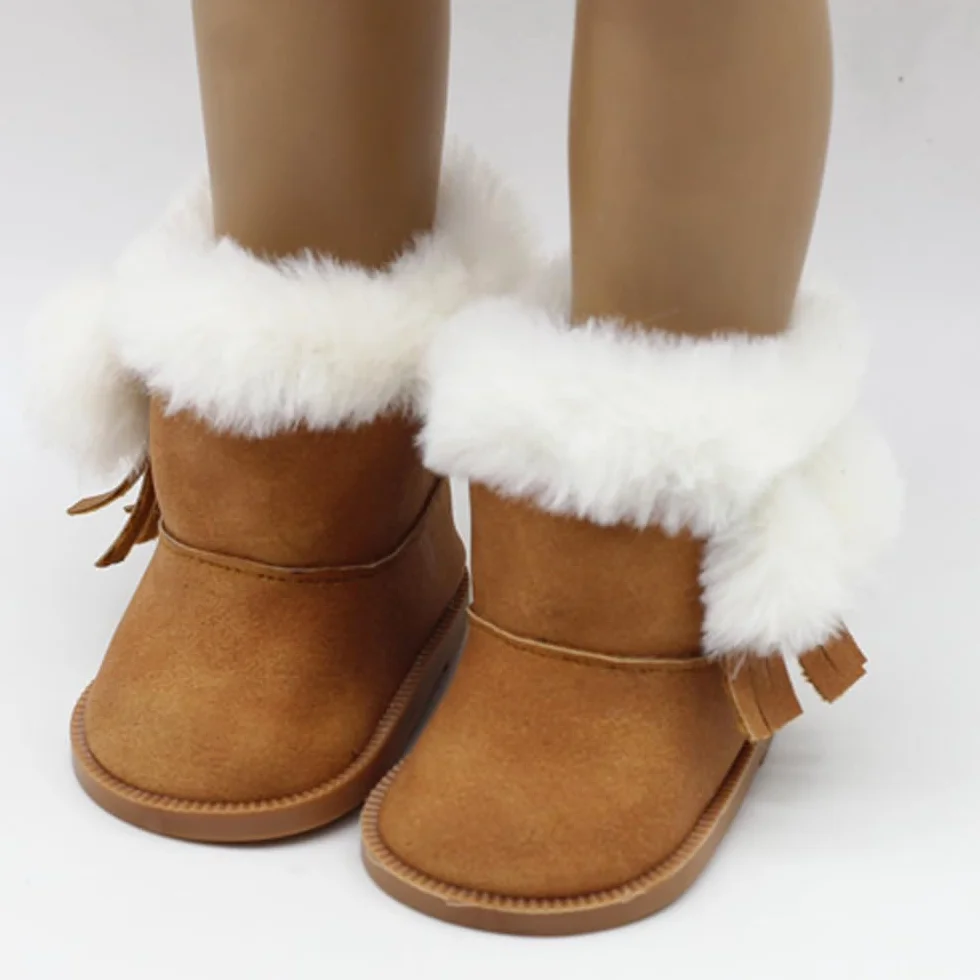 10 par 18-calowych butów dla lalek, BOSOIRSOU 7 cm, buty do tańca, sandały, codzienne buty płócienne, odpowiednie do 45 cm, lalka amerykańska dziewczyna akcesoria