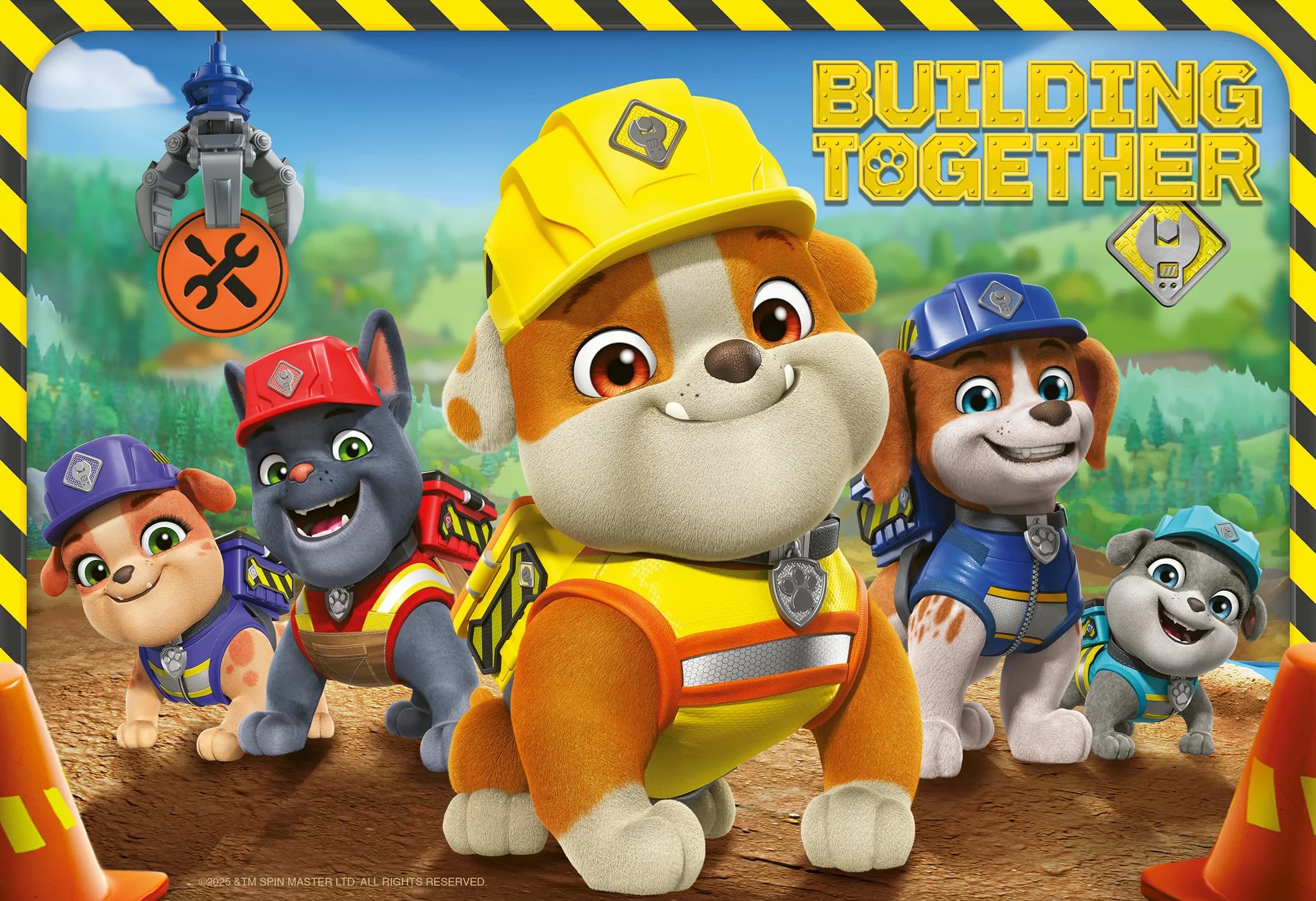 Ravensburger Puzzle Rubble & Crew 35 elementów 26,5x18 cm dla dzieci 3 lata