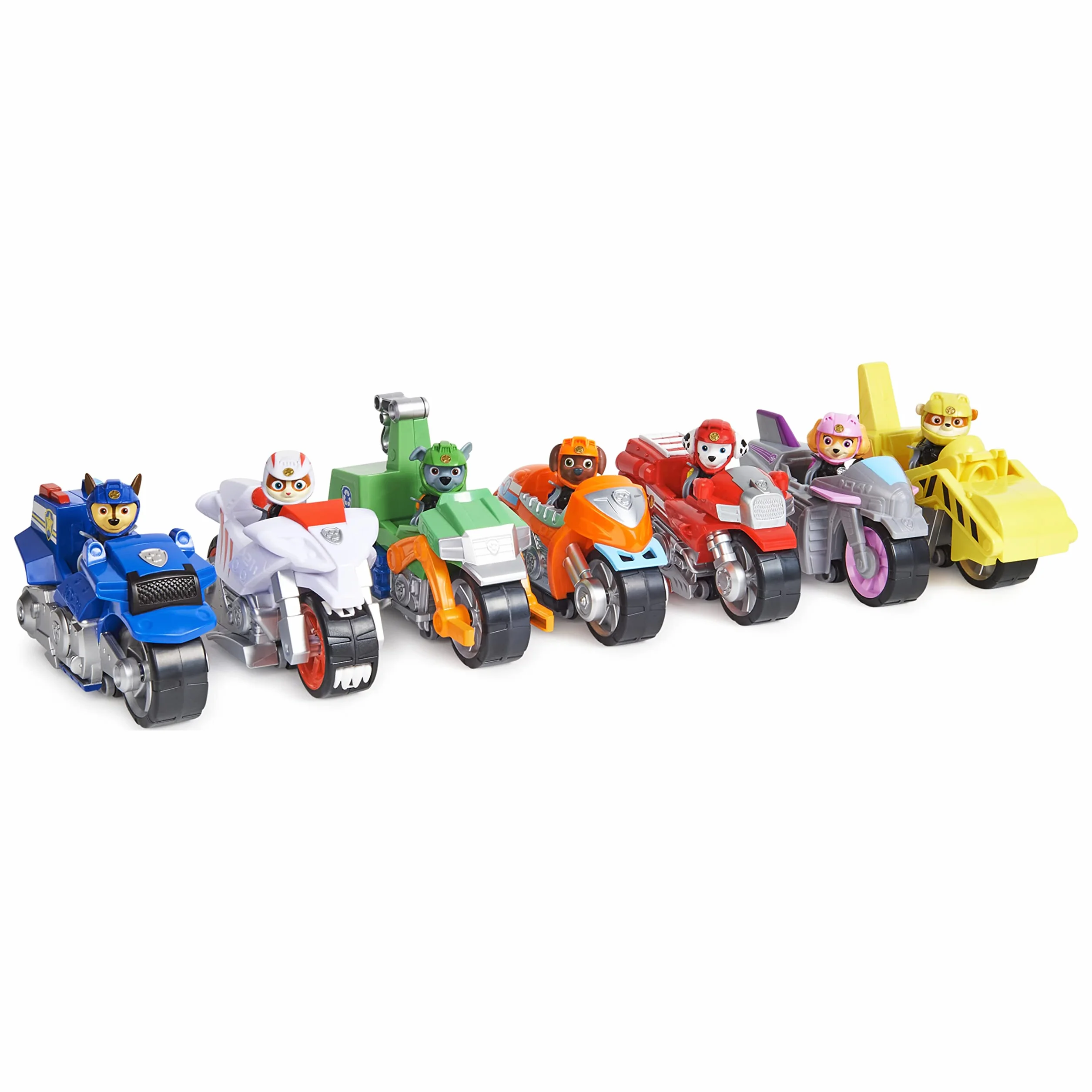 Paw Patrol Rocky Motocykl Zielony