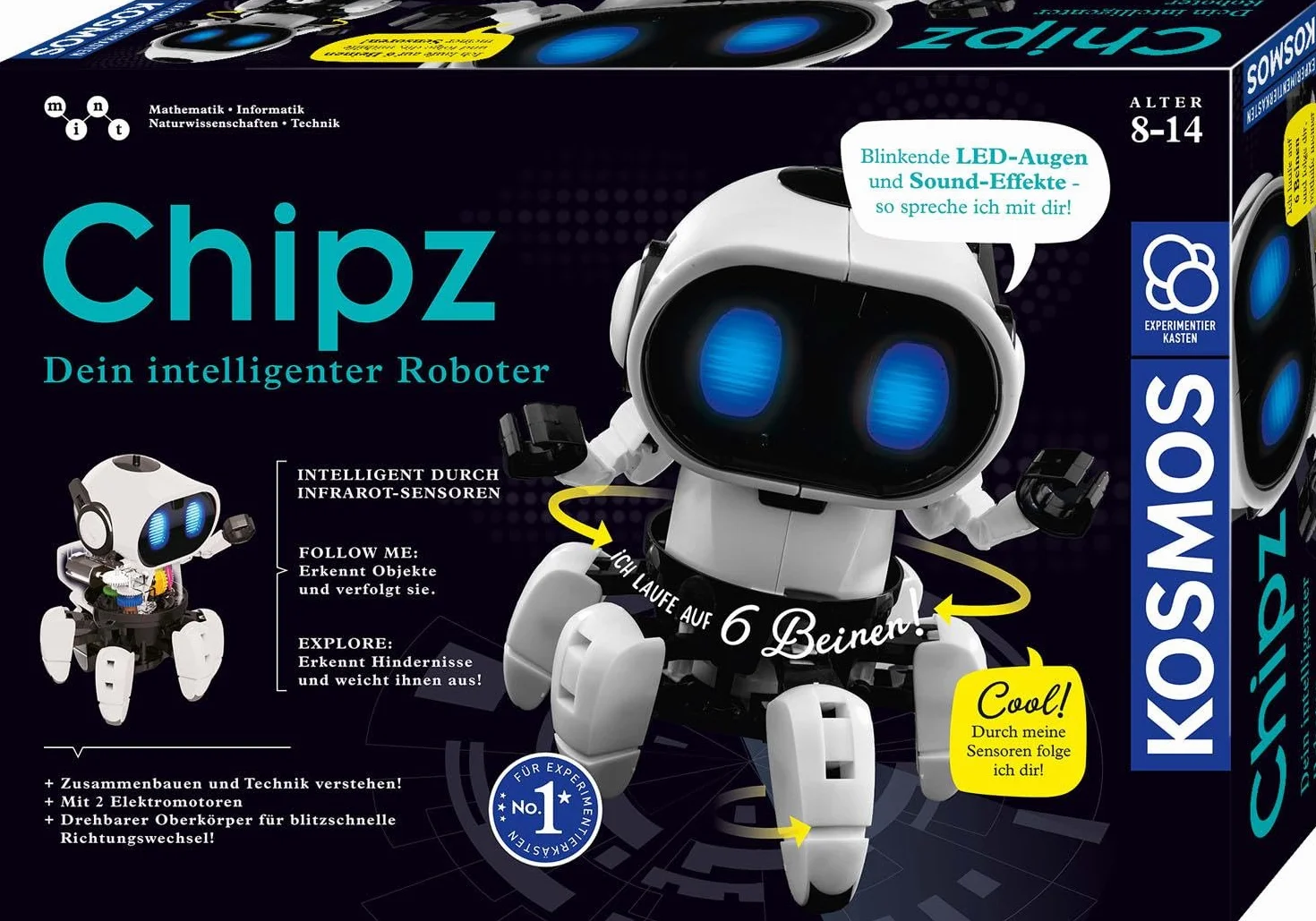 Chipz - Dein intelligenter Roboter: Experimentierkasten