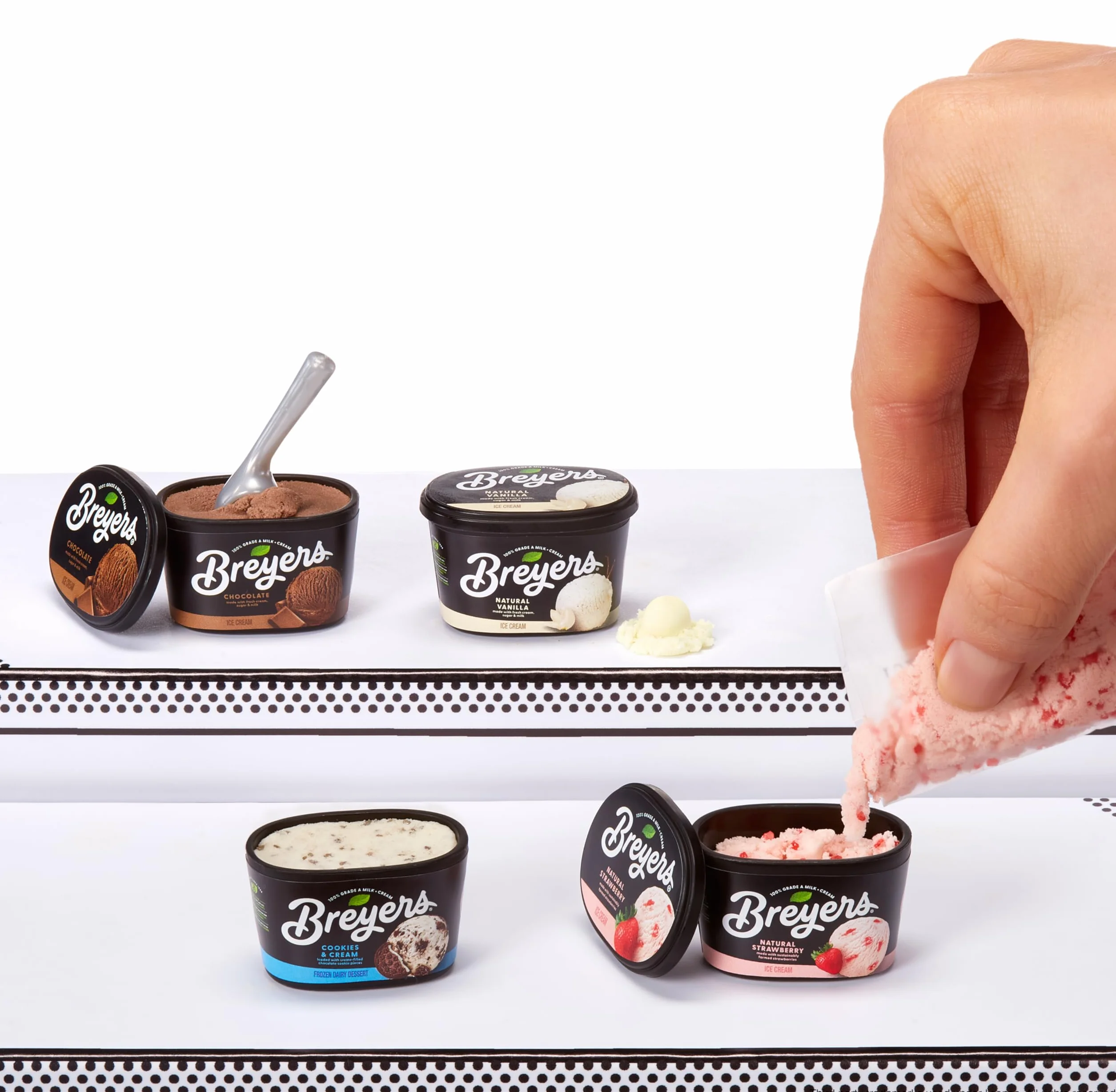 MGA's Miniverse Real Brands Mini Przedmioty Kolekcjonerskie Repliki Żywności Niejadalne dla 8+ Lat