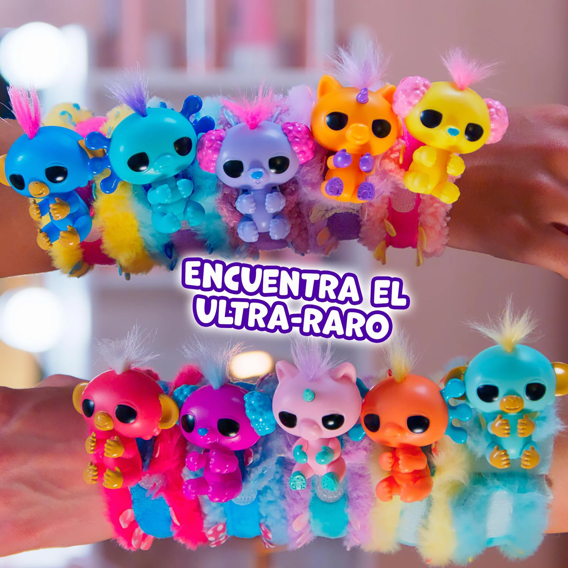 Bizak Fingerlings Pinkies Pet Bransoletka Przyjaźni Zmiana Koloru Kiedy Dotkniesz, Są Niespodzianką, Istnieje 7 Różnych, (61853158)