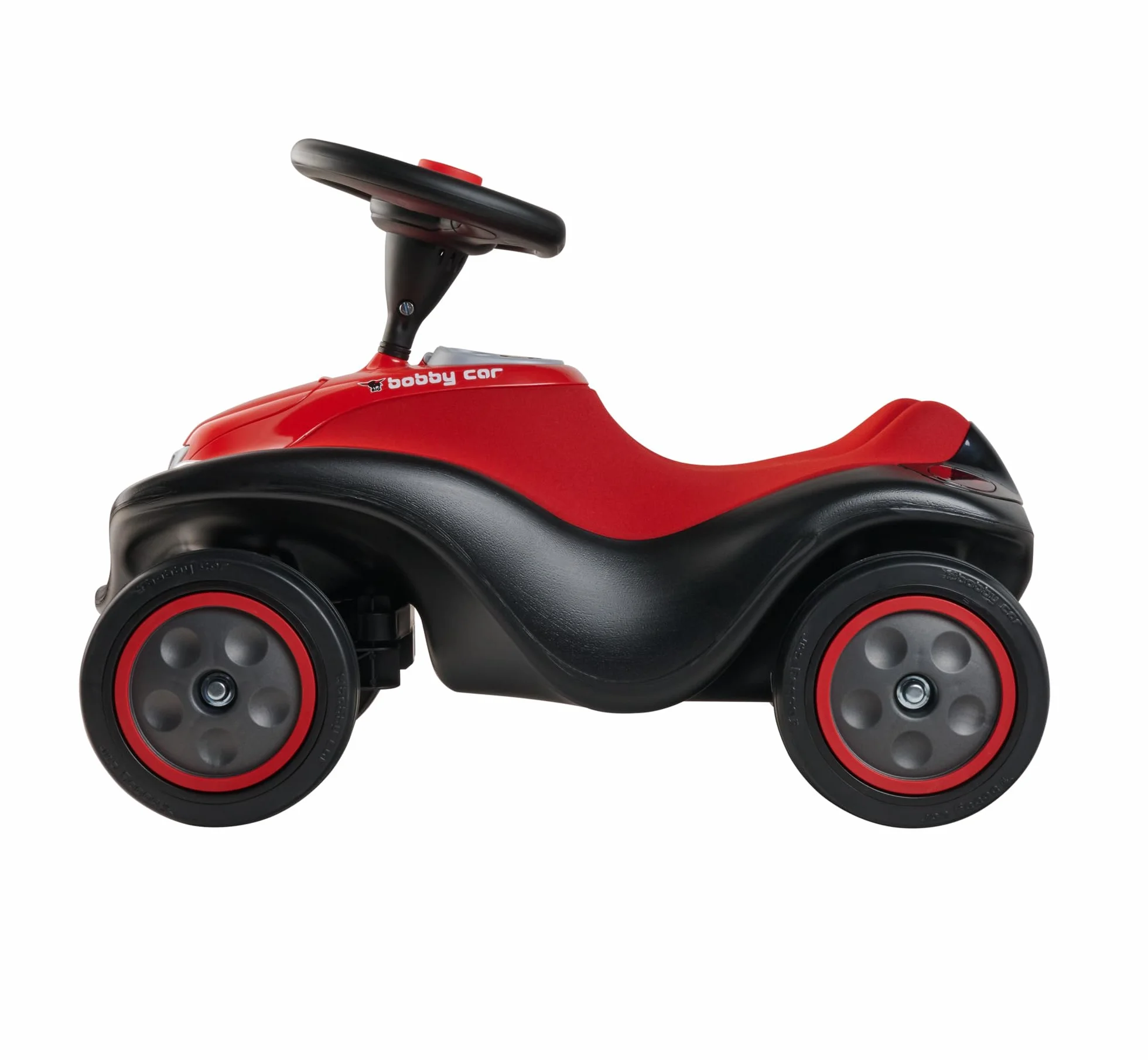 Big Bobby Car Next 2.0 samochód poślizgowy od 1 roku życia z oświetleniem LED, miejscem do przechowywania, kierownicą dźwiękową, szeptami i nowymi funkcjami, pojazd dla dzieci w wieku od 1 do 5 lat