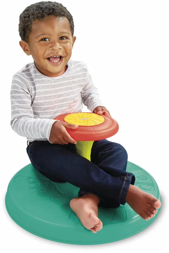 Playskool Wirwind karuzela, klasyczna zabawka obrotowa dla dzieci od 18 miesiąca życia – dostępna wyłącznie w serwisie Amazon