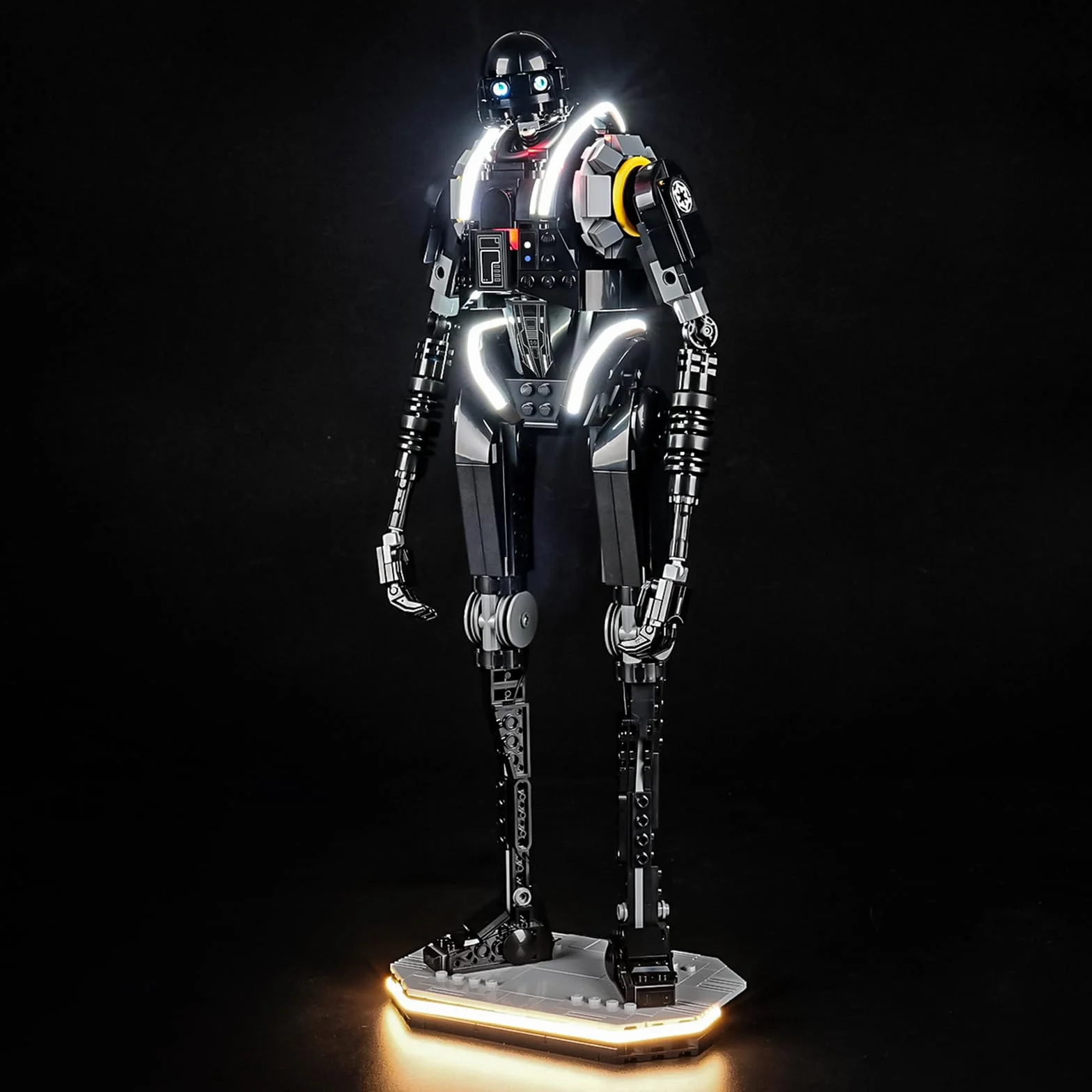 LIGHTAILING Zestaw świateł do Lego-75434 droid bezpieczeństwa K-2SO - zestaw oświetleniowy LED, kompatybilny z modelami klocków Lego - zestaw modeli nie wchodzi w zakres dostawy