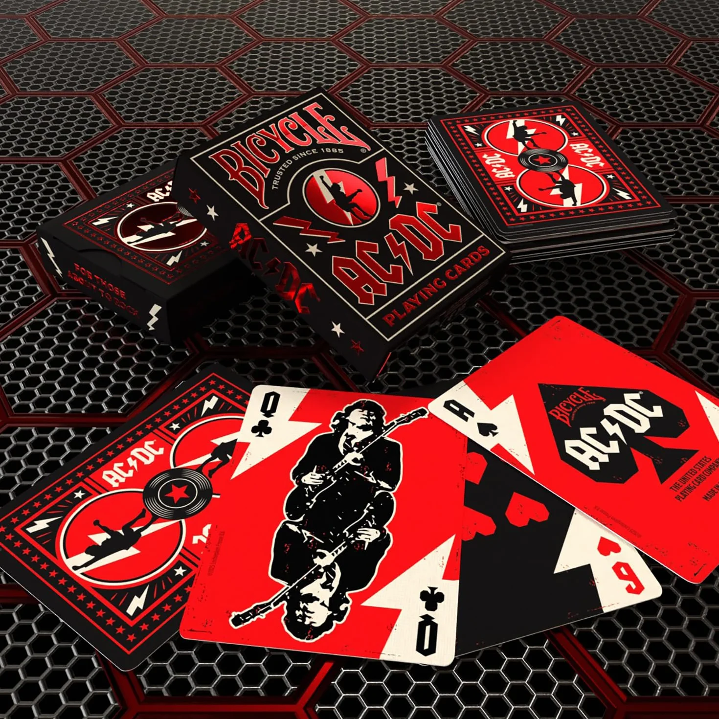 Bicycle ACDC (Designer Spielkarten, Poker, Skat...)
