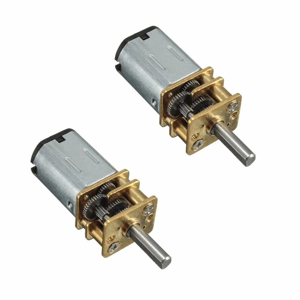 2 szt. DC 3 V 35 obr./min 3 mm wał mini metalowy silnik przekładni GA12-N20