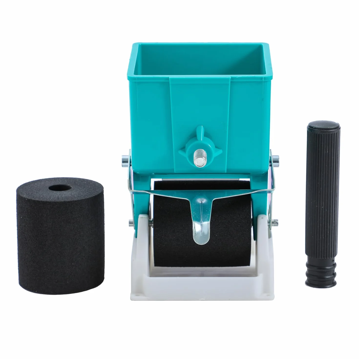 KATSU Tools 335167 Przenośny aplikator kleju, 7 cm, 180 ml, regulowane natężenie przepływu, ręczny wałek samoprzylepny do samodzielnego wykonania stolarza