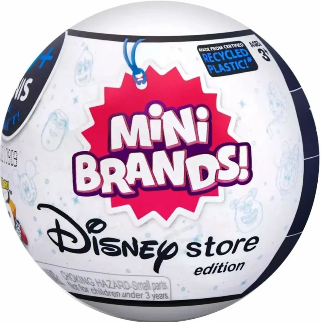 5 niespodzianek mini marek Disney Store Series 1 Mystery Capsule
