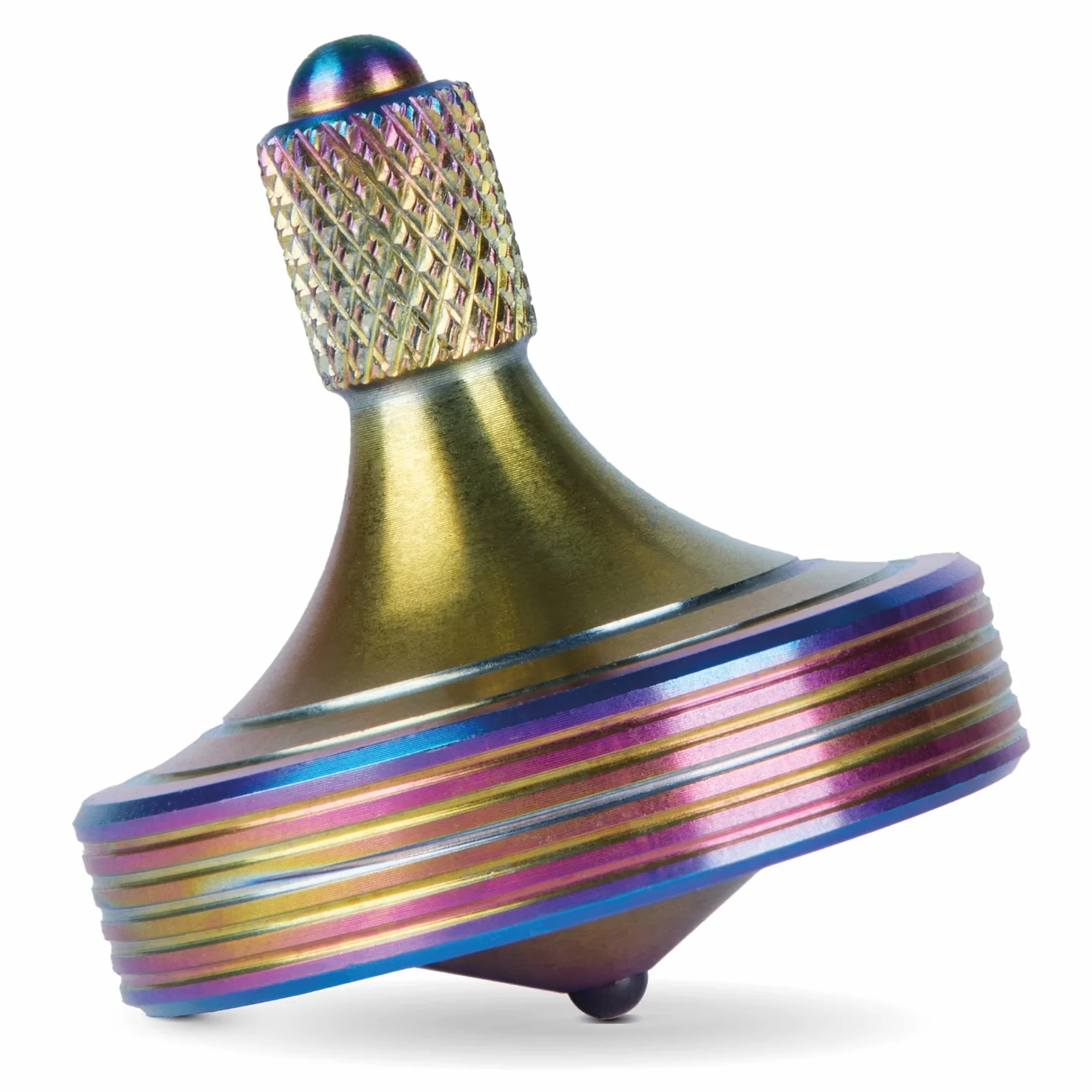 bopster Metalowy bączek fidget spinner 41 g wielokolorowy
