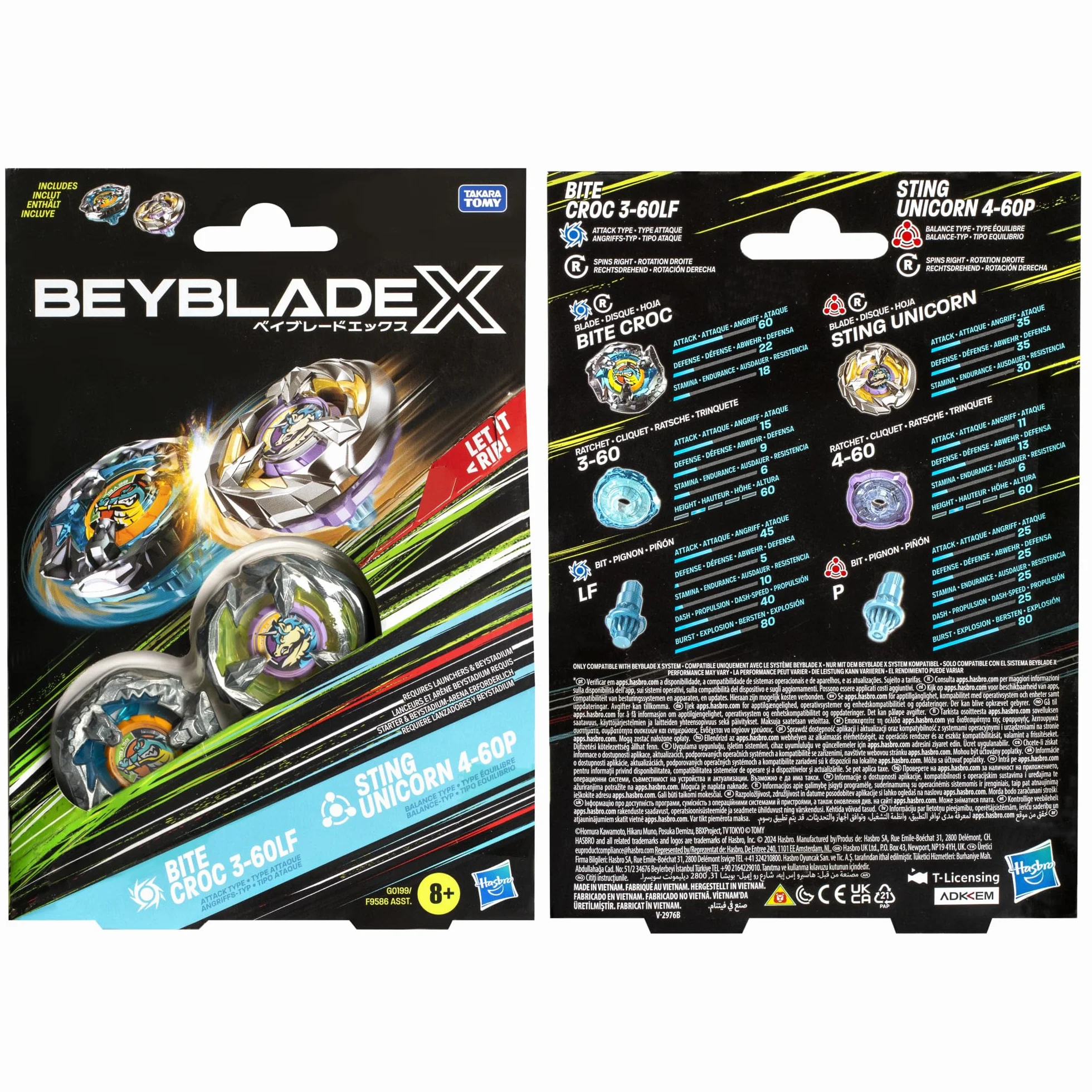 BEYBLADE BITE CROC STING UNI