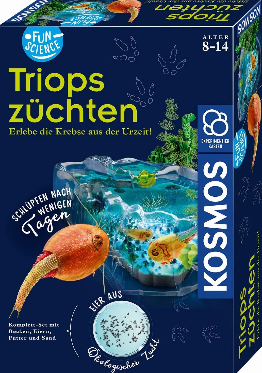 Fun Science Triops züchten Experimentierkasten