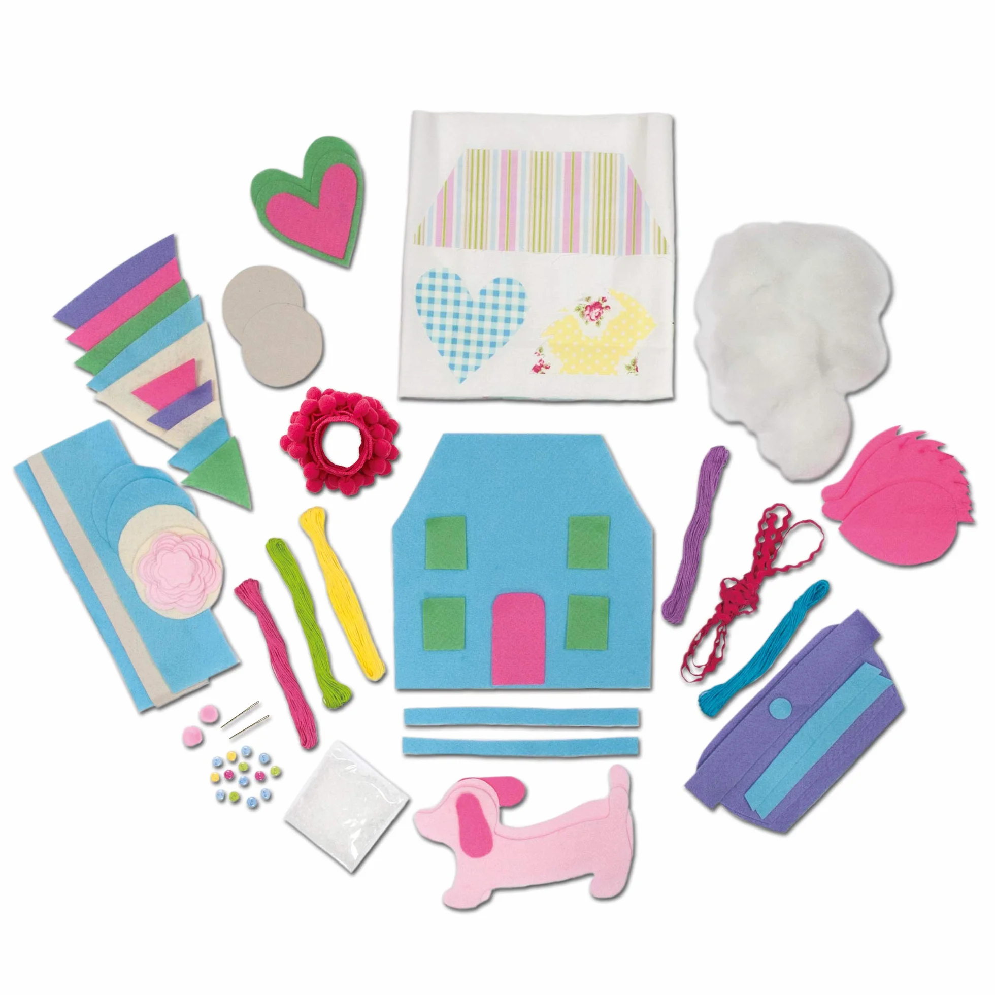 Galt Toys, Sewing Case, Kids' Craft Kits, Ages 7 Years Plus