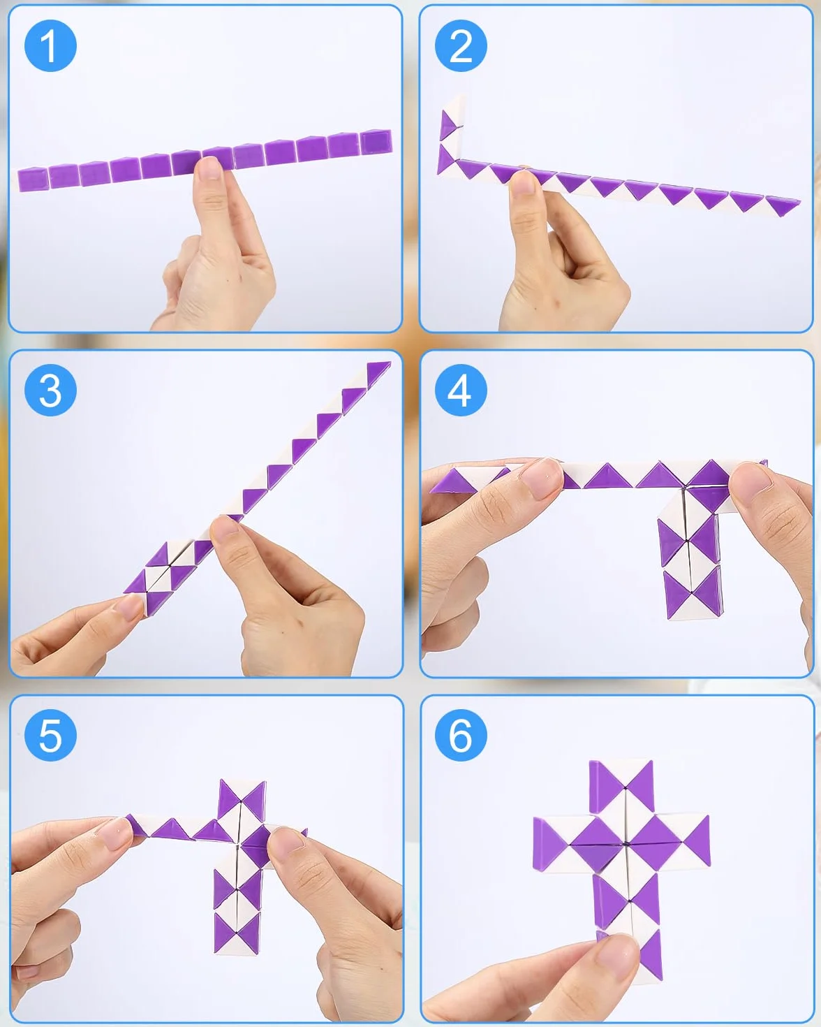 30 sztuk 24 klocki magiczne kostki węża,magiczny wąż,Prezent urodzinowy dla dzieci,zabawka dla dzieci,mini skręcane puzzle kostki,inteligencja,upominki na przyjęcie urodzinowe